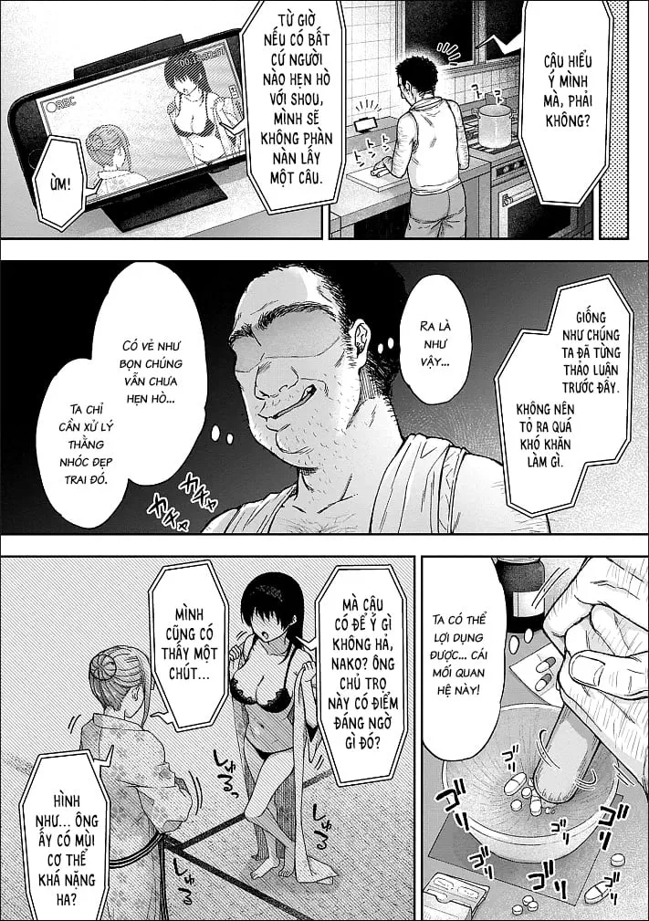 HentaiVN.net - Ảnh 9 - Netori Ryokan ~Dokuzu Oji-San No Netoneto Shitsukoi - Chap 1