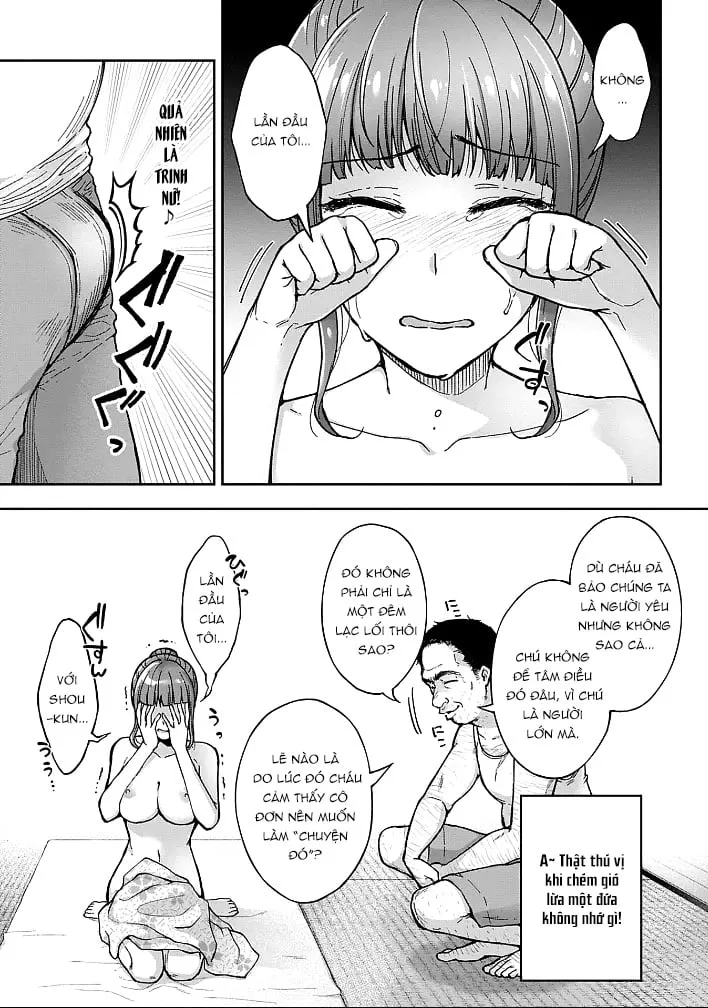 HentaiVN.net - Ảnh 8 - Netori Ryokan ~Dokuzu Oji-San No Netoneto Shitsukoi - Chap 3
