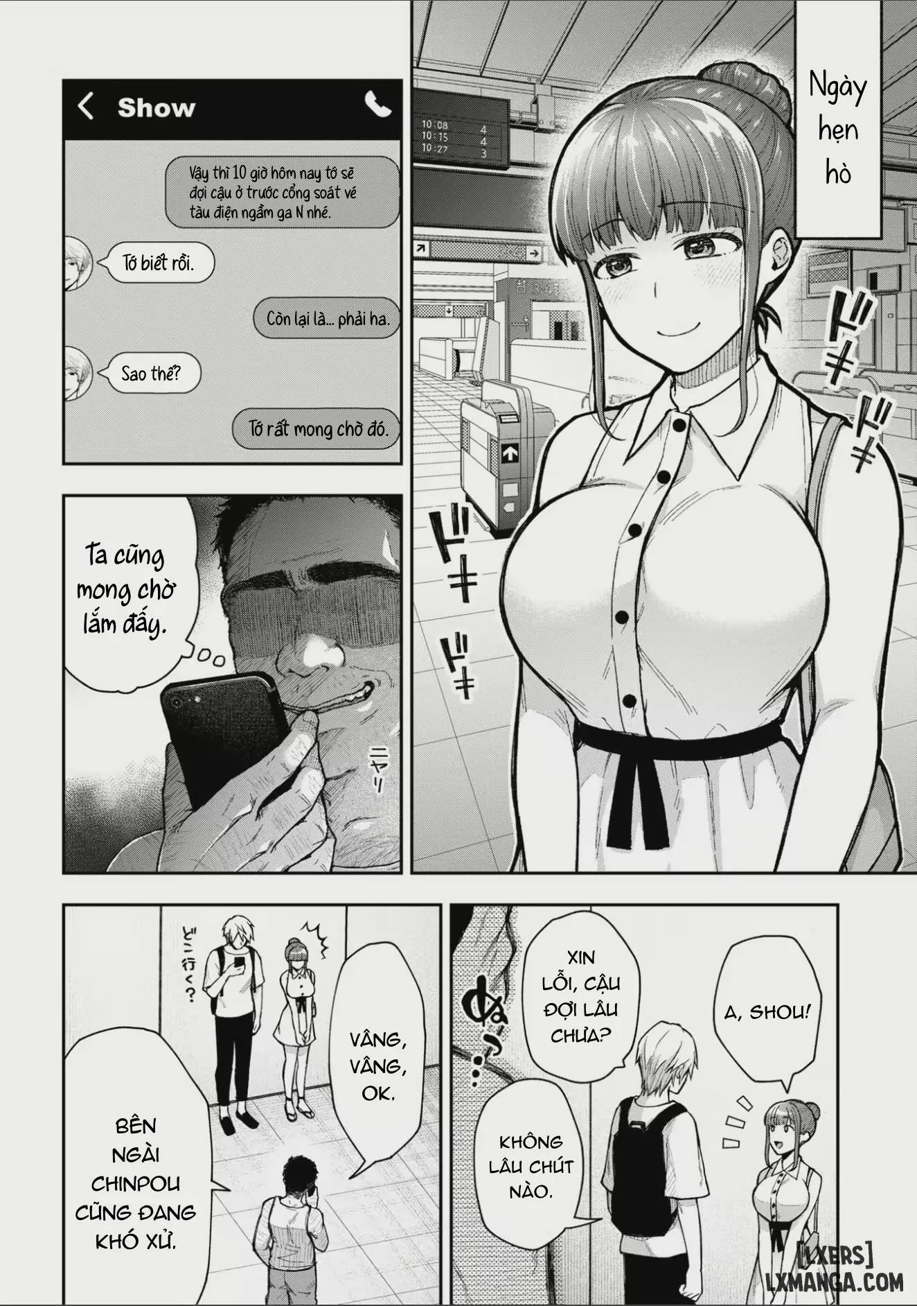 HentaiVN.net - Ảnh 5 - Netori Ryokan ~Dokuzu Oji-San No Netoneto Shitsukoi - Chap 8.