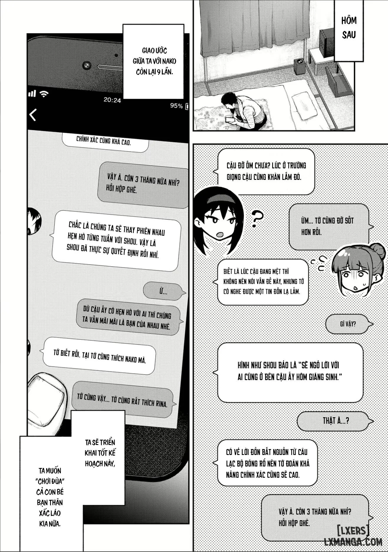 HentaiVN.net - Ảnh 13 - Netori Ryokan ~Dokuzu Oji-San No Netoneto Shitsukoi - Chap 9