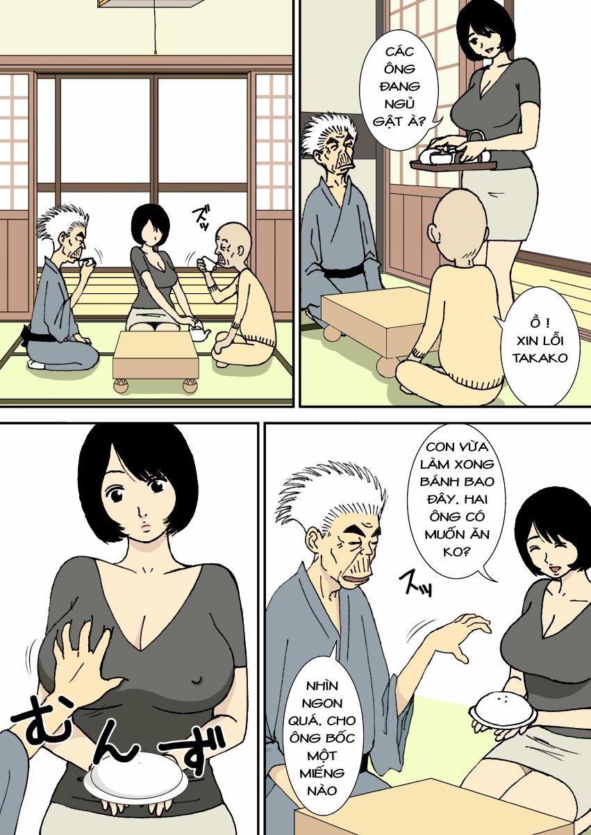 HentaiVN.net - Ảnh 22 - Ông nội, bố chồng, con ghẻ và cô vợ vú to [Oji-Chan To Gifu To Giri No Musuko To, Kyonyuu Yome.] - Chap 1