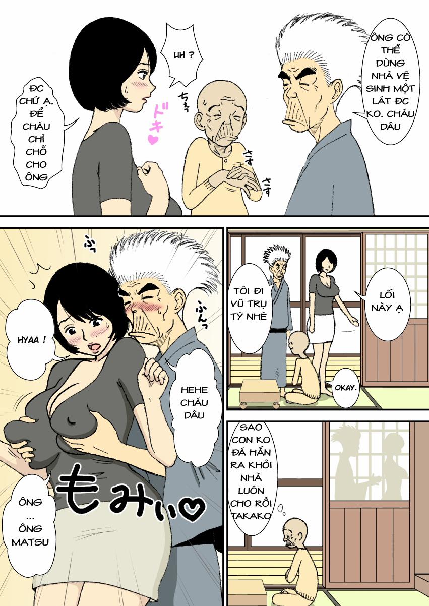 HentaiVN.net - Ảnh 24 - Ông nội, bố chồng, con ghẻ và cô vợ vú to [Oji-Chan To Gifu To Giri No Musuko To, Kyonyuu Yome.] - Chap 1