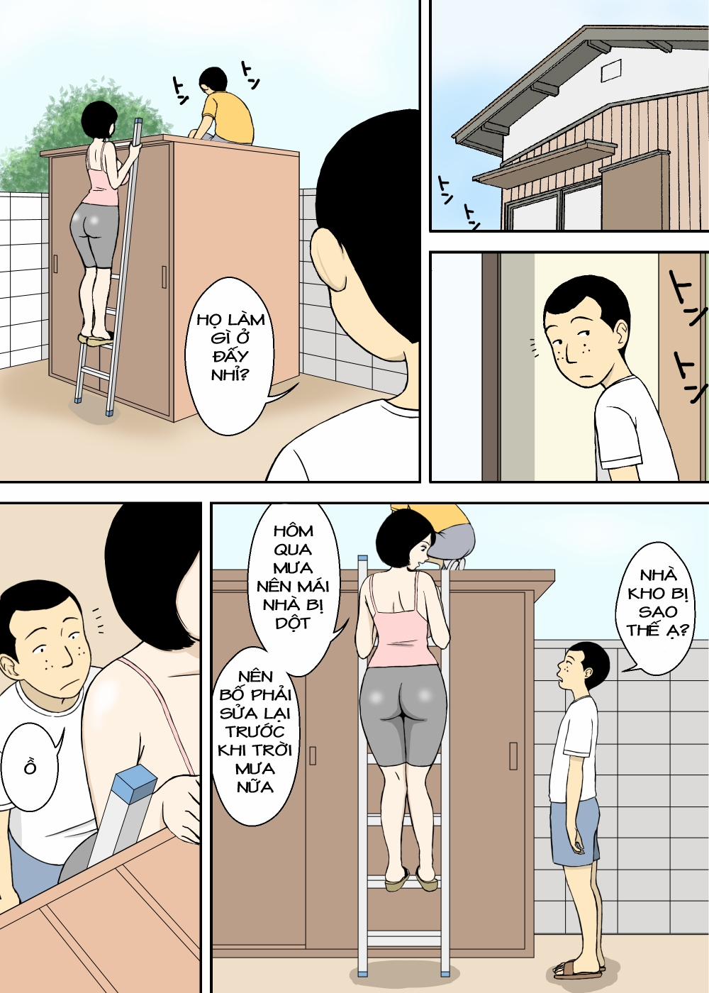 HentaiVN.net - Ảnh 6 - Ông nội, bố chồng, con ghẻ và cô vợ vú to [Oji-Chan To Gifu To Giri No Musuko To, Kyonyuu Yome.] - Chap 3