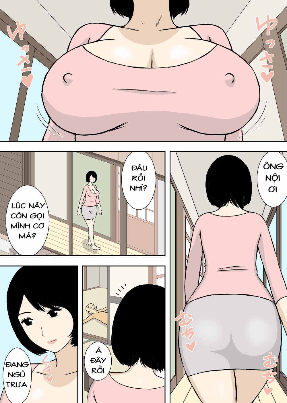 HentaiVN.net - Ảnh 3 - Ông nội, bố chồng, con ghẻ và cô vợ vú to [Oji-Chan To Gifu To Giri No Musuko To, Kyonyuu Yome.] - Chap 4