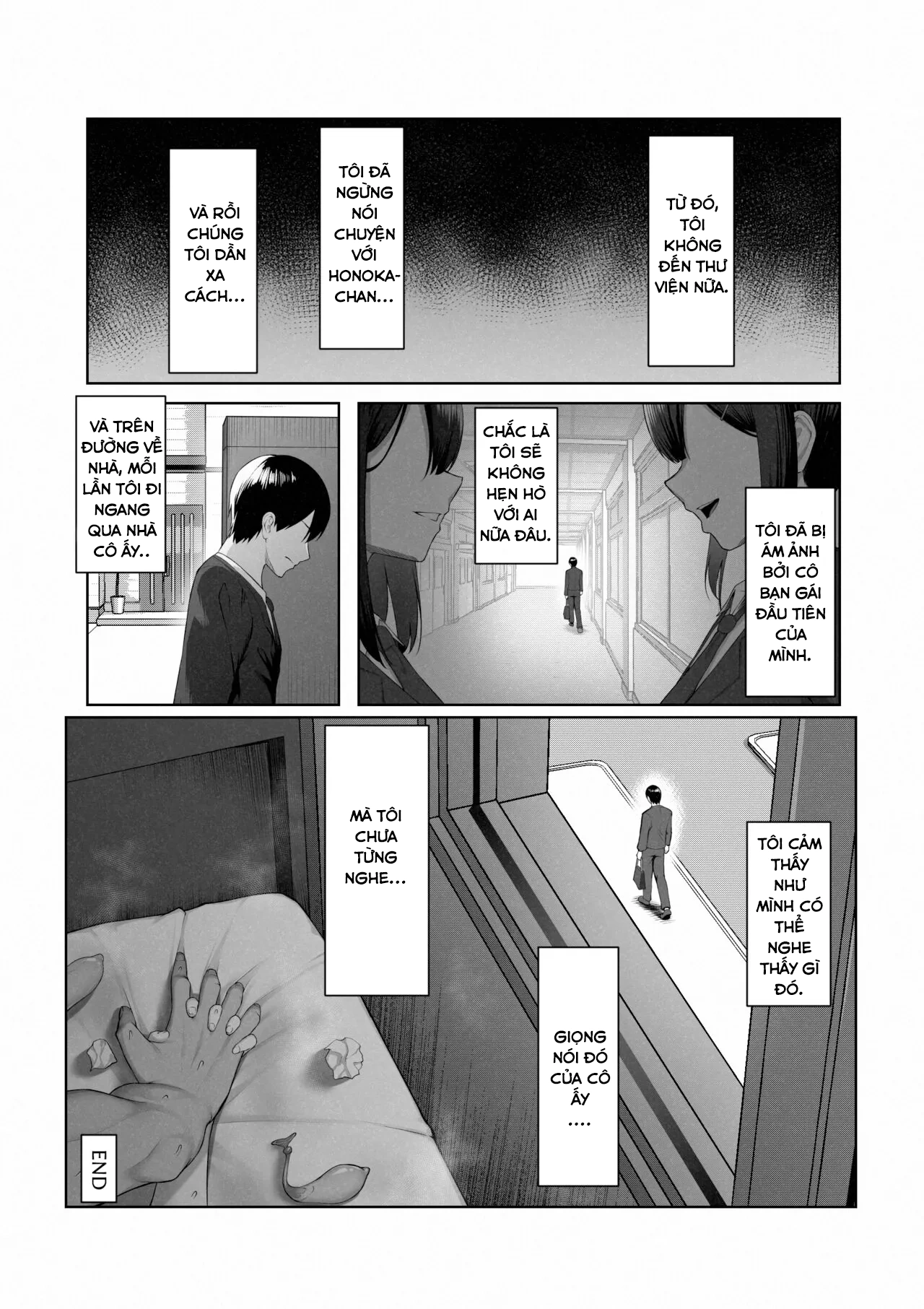 HentaiVN.net - Ảnh 48 - Cô nàng ở thư viện - Only I Don't Know Her Look - Boku dake shiranai kanojo no `sugata' - ONESHOT