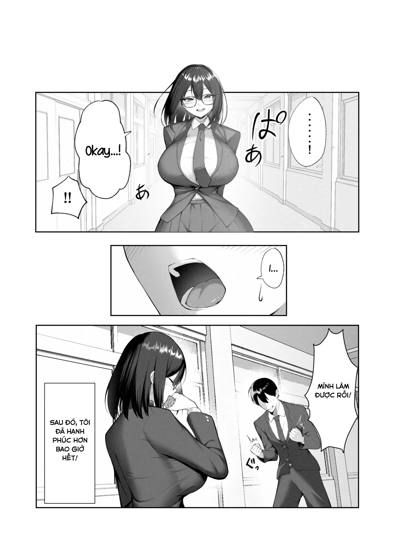 HentaiVN.net - Ảnh 7 - Cô nàng ở thư viện - Only I Don't Know Her Look - Boku dake shiranai kanojo no `sugata' - ONESHOT