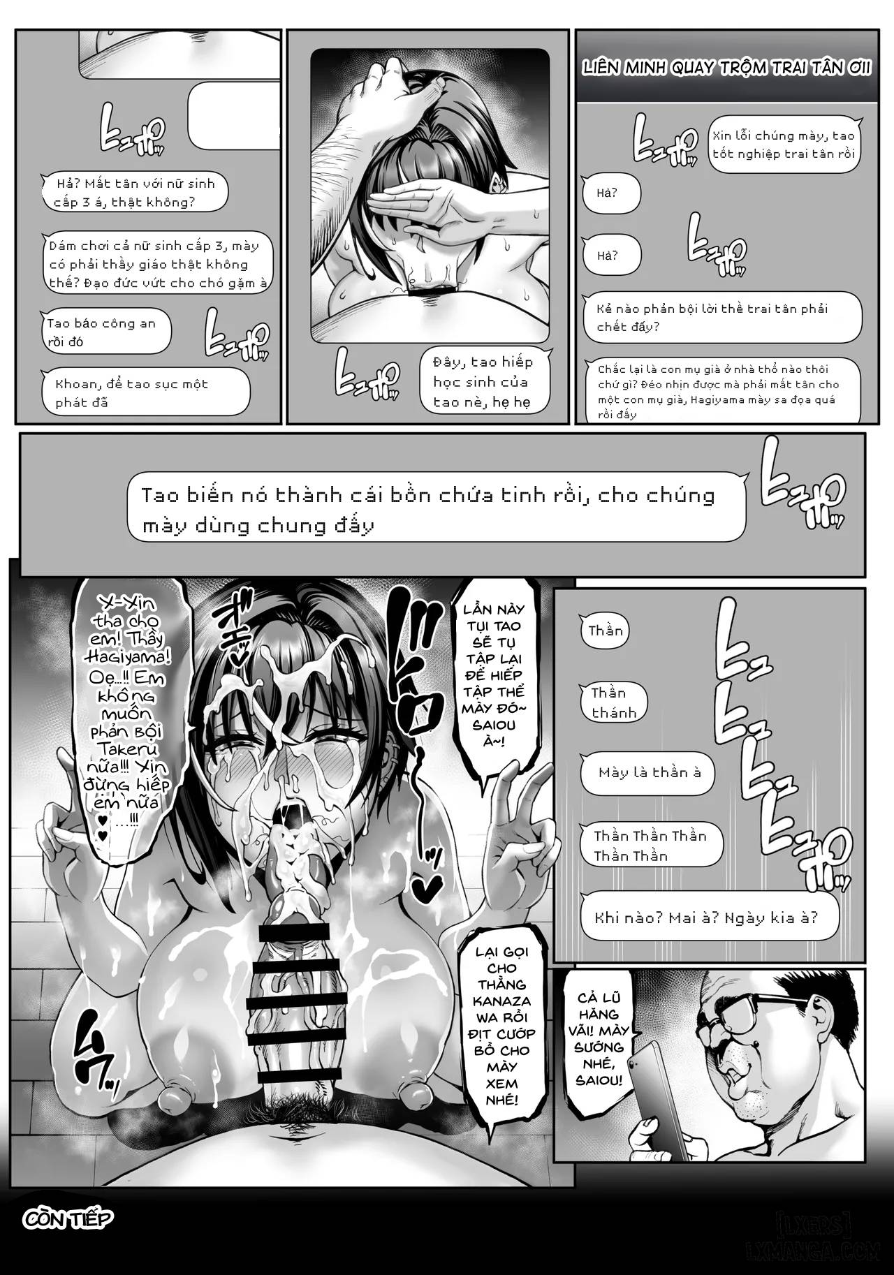 HentaiVN.net - Ảnh 35 - Nande Atashi wa Konna Yatsu ni Katenainda...! - Oneshot.