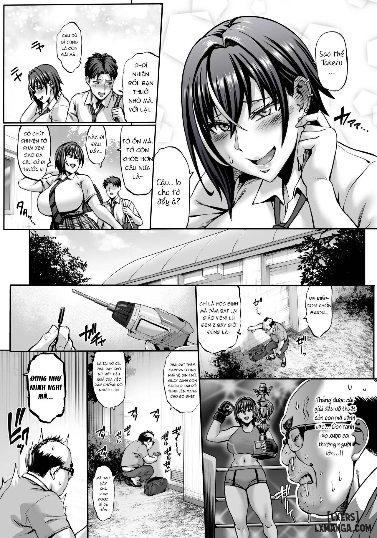 HentaiVN.net - Ảnh 6 - Nande Atashi wa Konna Yatsu ni Katenainda...! - Oneshot.