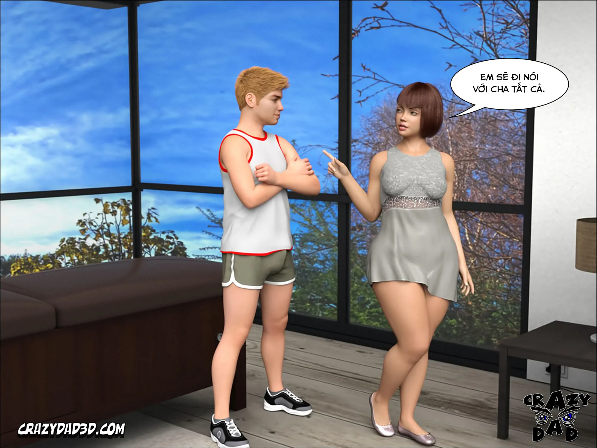 HentaiVN.net - Ảnh 3 - Foster Mother - Vol 12 - Chap 39: Sắp cưỡng hiếp em gái.