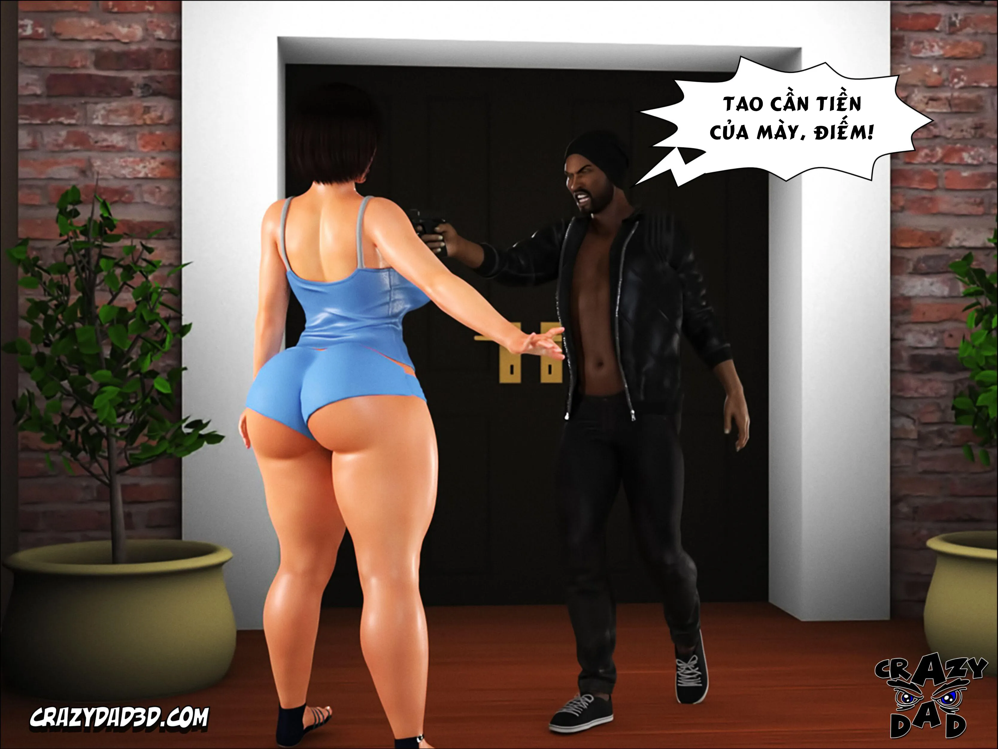 HentaiVN.net - Ảnh 12 - Foster Mother - Vol 16 - Chap 50:Cướp đến thăm nhà