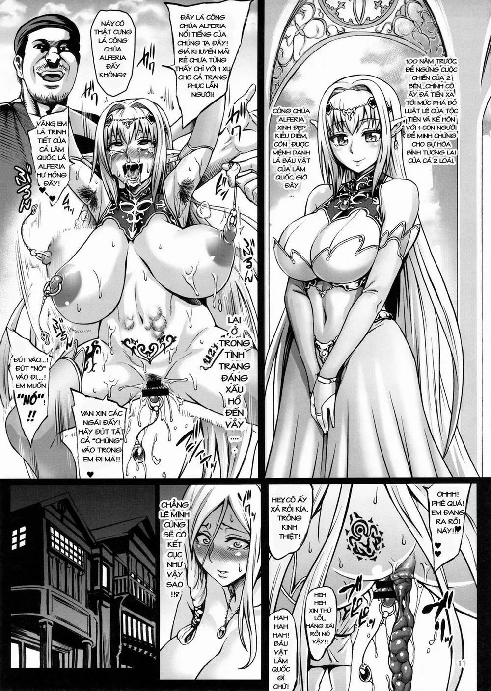 HentaiVN.net - Ảnh 12 - Houjou no Reizoku Elf - Oneshot
