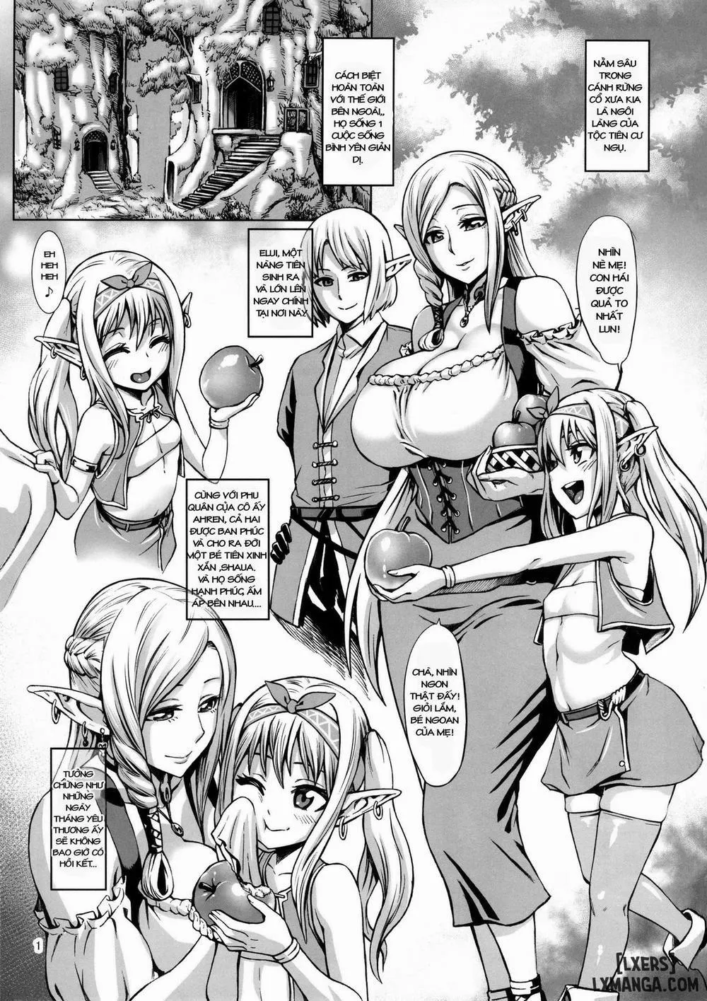 HentaiVN.net - Ảnh 3 - Houjou no Reizoku Elf - Chương 1