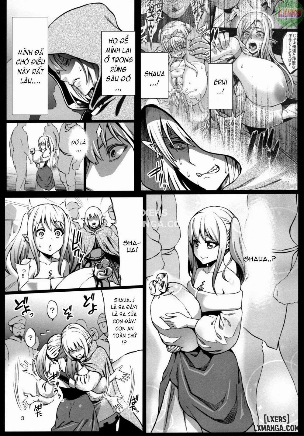 HentaiVN.net - Ảnh 4 - Houjou no Reizoku Elf - Chương 3