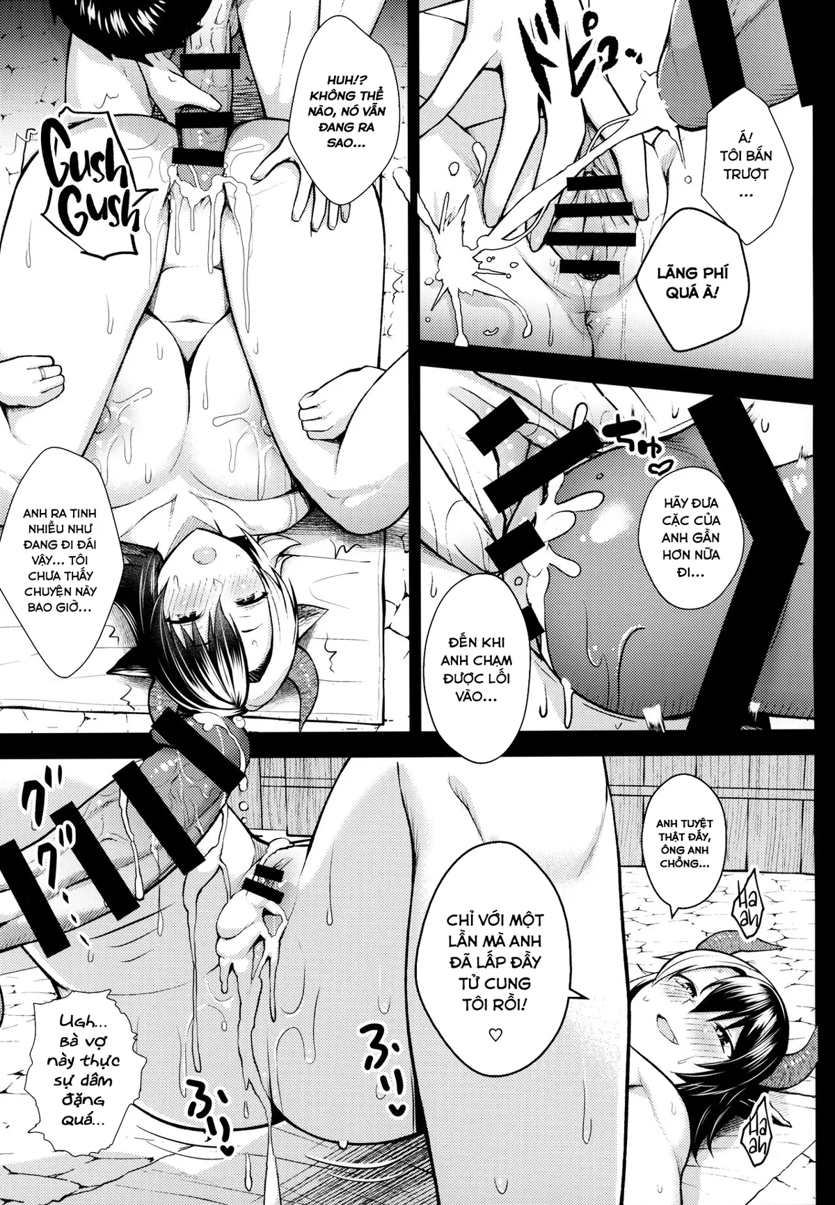 HentaiVN.net - Ảnh 13 - Đó là lỗi của cô khi có bộ ngực quá lớn! [Oku-san no Oppai ga Dekasugiru noga Warui!] - Chap 5