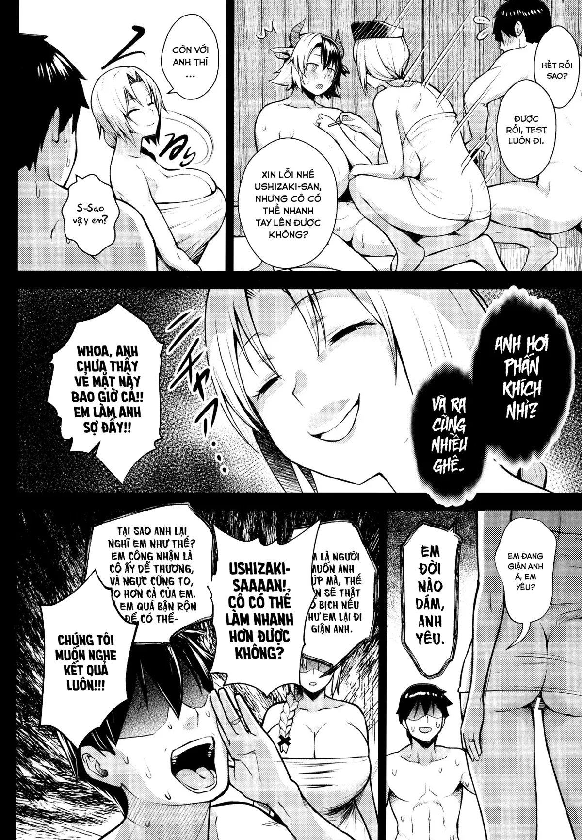 HentaiVN.net - Ảnh 14 - Đó là lỗi của cô khi có bộ ngực quá lớn! [Oku-san no Oppai ga Dekasugiru noga Warui!] - Chap 5