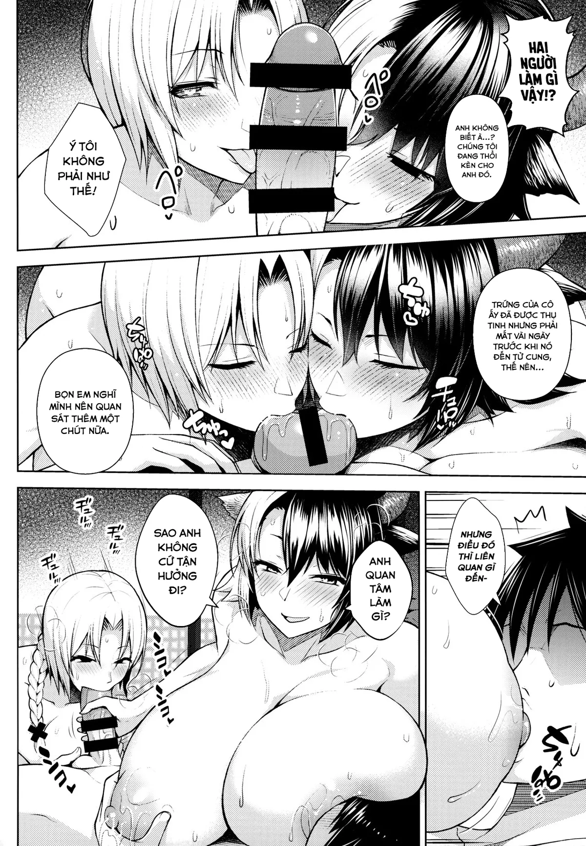 HentaiVN.net - Ảnh 24 - Đó là lỗi của cô khi có bộ ngực quá lớn! [Oku-san no Oppai ga Dekasugiru noga Warui!] - Chap 5