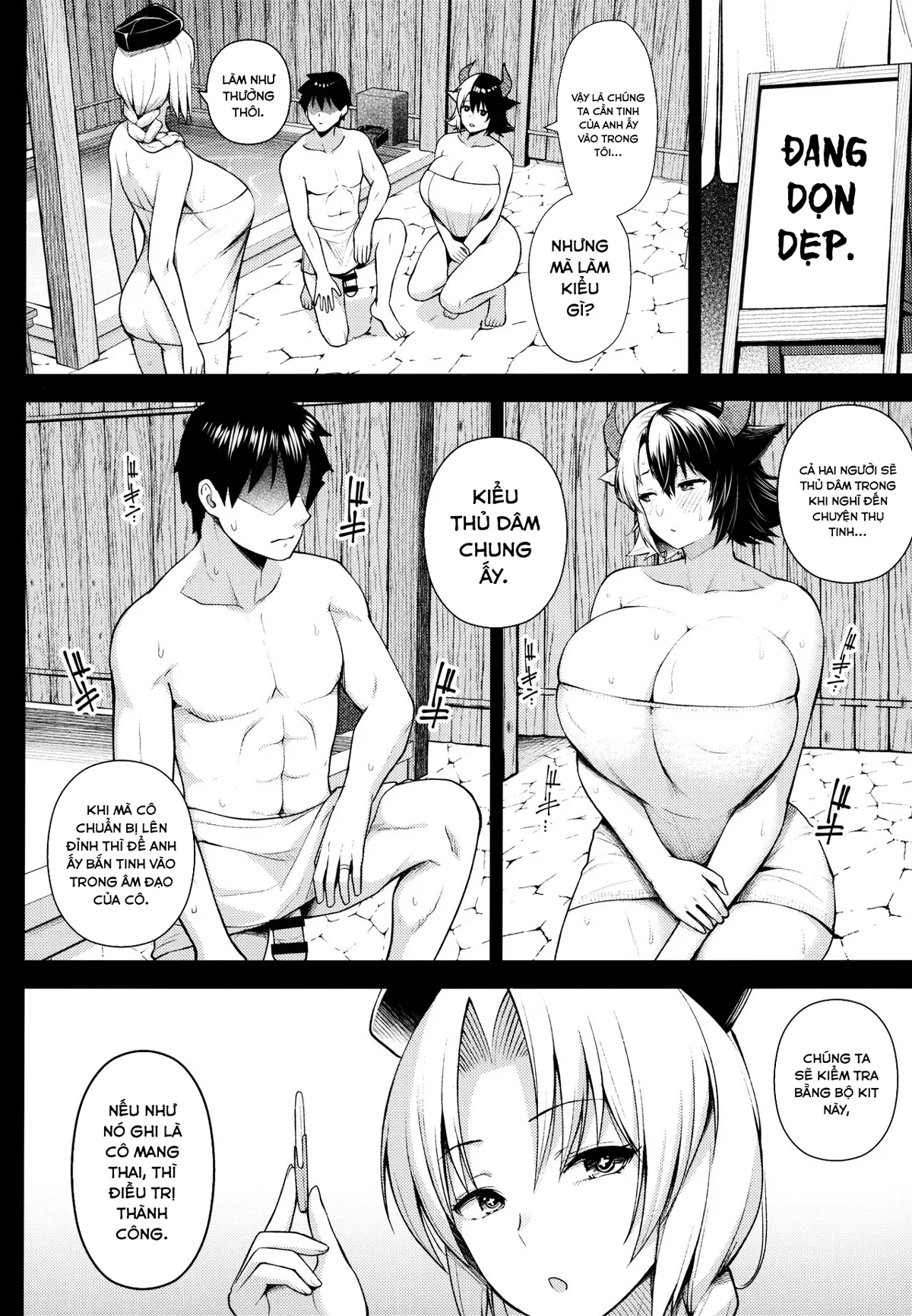 HentaiVN.net - Ảnh 8 - Đó là lỗi của cô khi có bộ ngực quá lớn! [Oku-san no Oppai ga Dekasugiru noga Warui!] - Chap 5