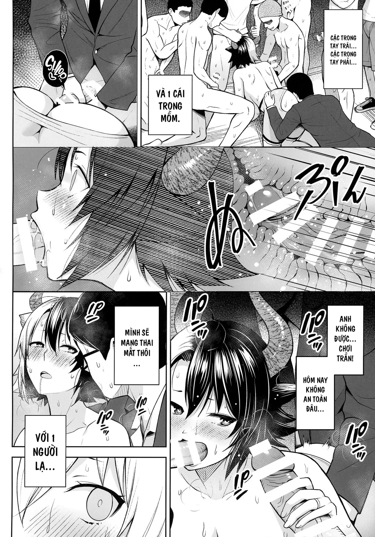 HentaiVN.net - Ảnh 22 - Đó là lỗi của cô khi có bộ ngực quá lớn! [Oku-san no Oppai ga Dekasugiru noga Warui!] - Chap 6
