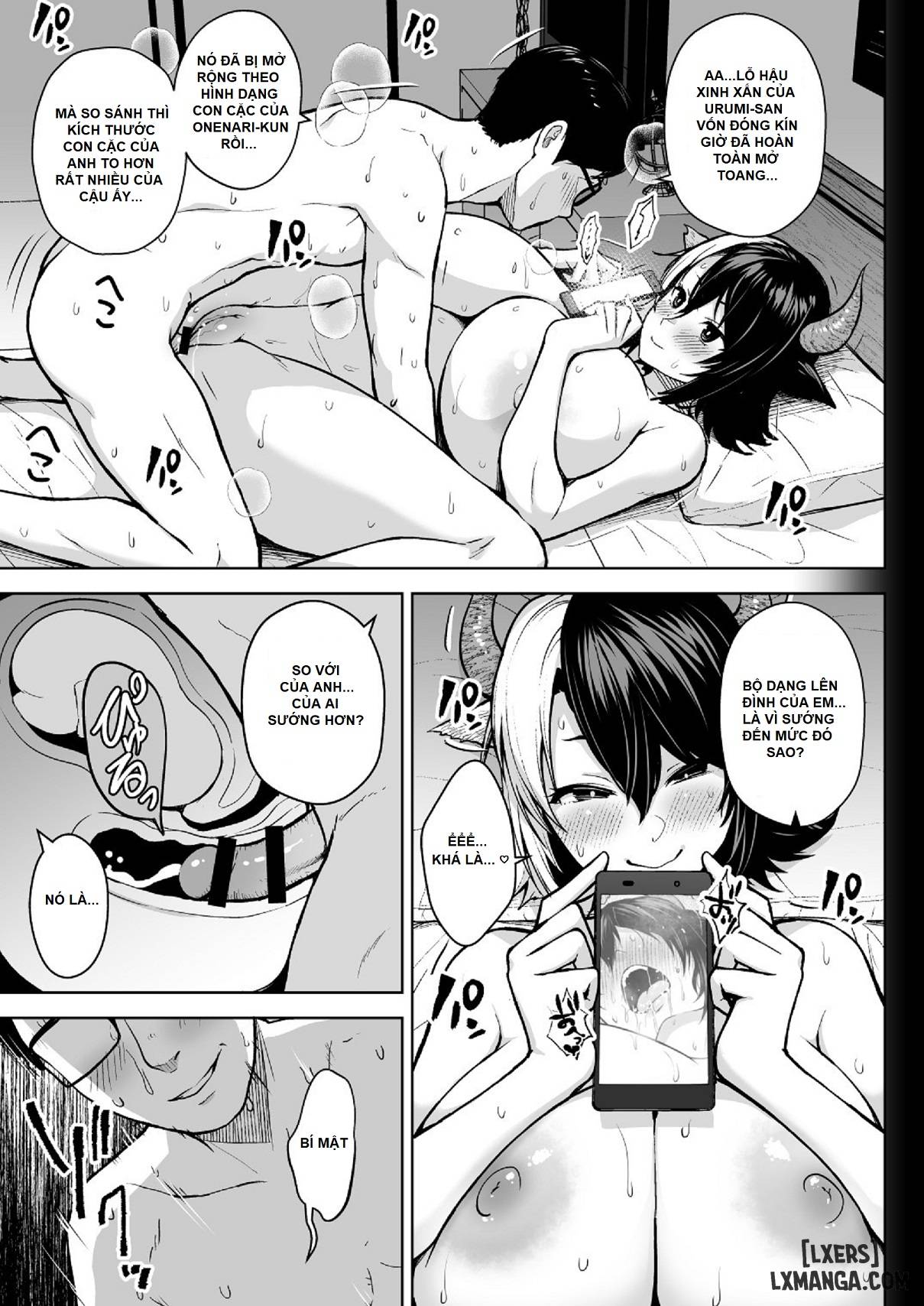HentaiVN.net - Ảnh 15 - Đó là lỗi của cô khi có bộ ngực quá lớn! [Oku-san no Oppai ga Dekasugiru noga Warui!] - Chapter 6.5