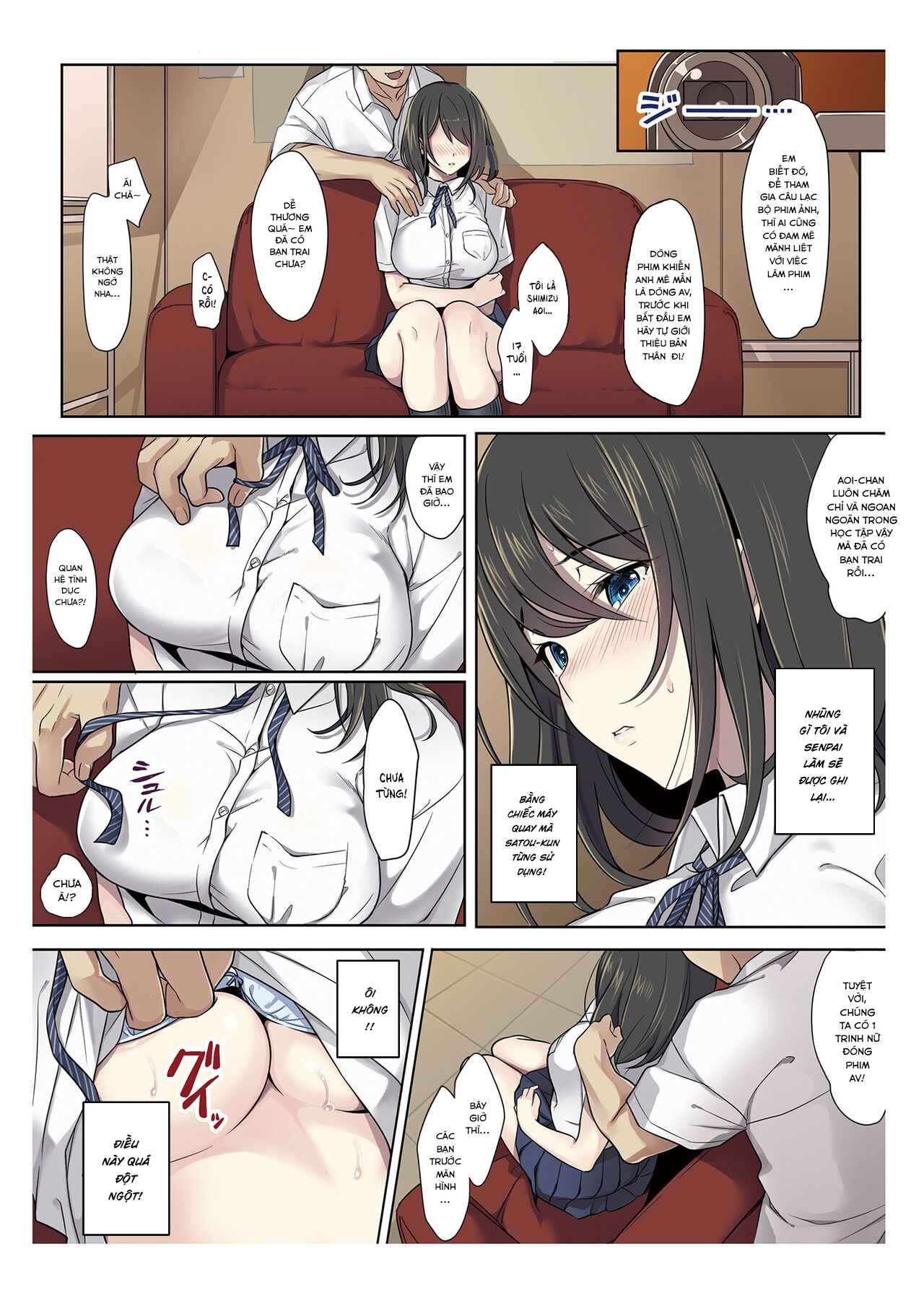 HentaiVN.net - Ảnh 12 - Bị đụ là lỗi của cô ấy - Chap 1