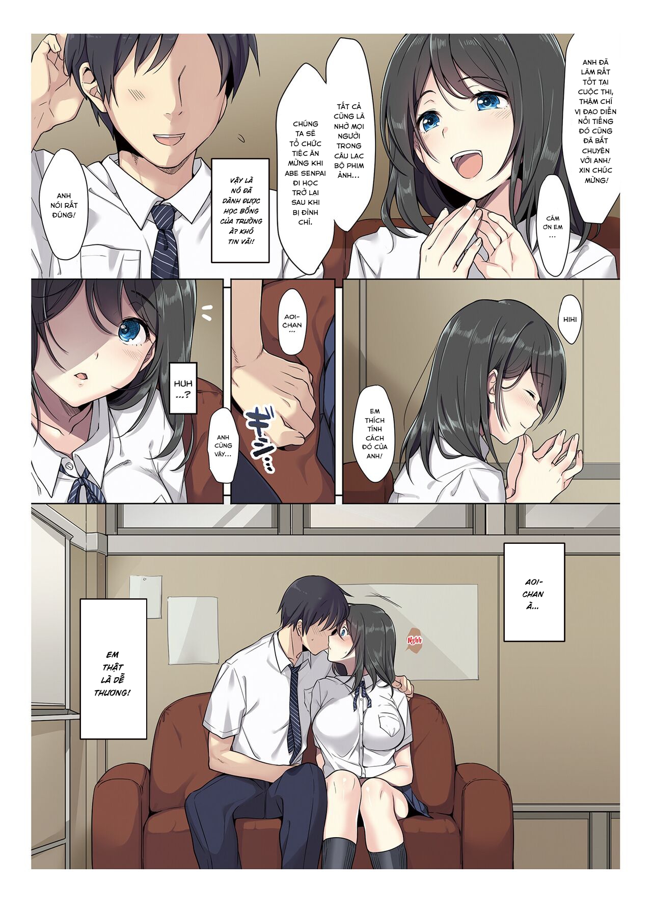 HentaiVN.net - Ảnh 4 - Bị đụ là lỗi của cô ấy - Chap 1