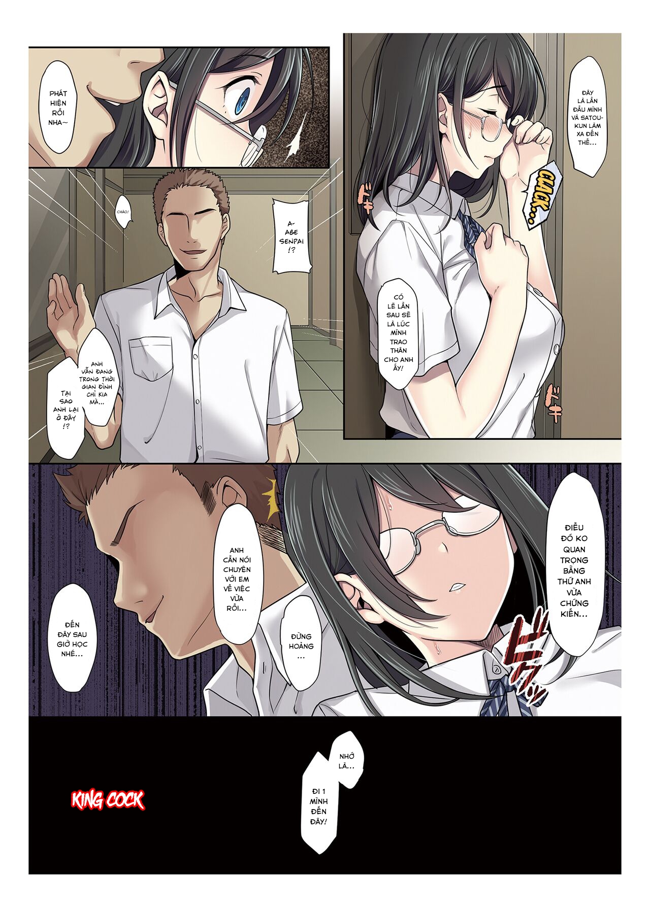 HentaiVN.net - Ảnh 8 - Bị đụ là lỗi của cô ấy - Chap 1