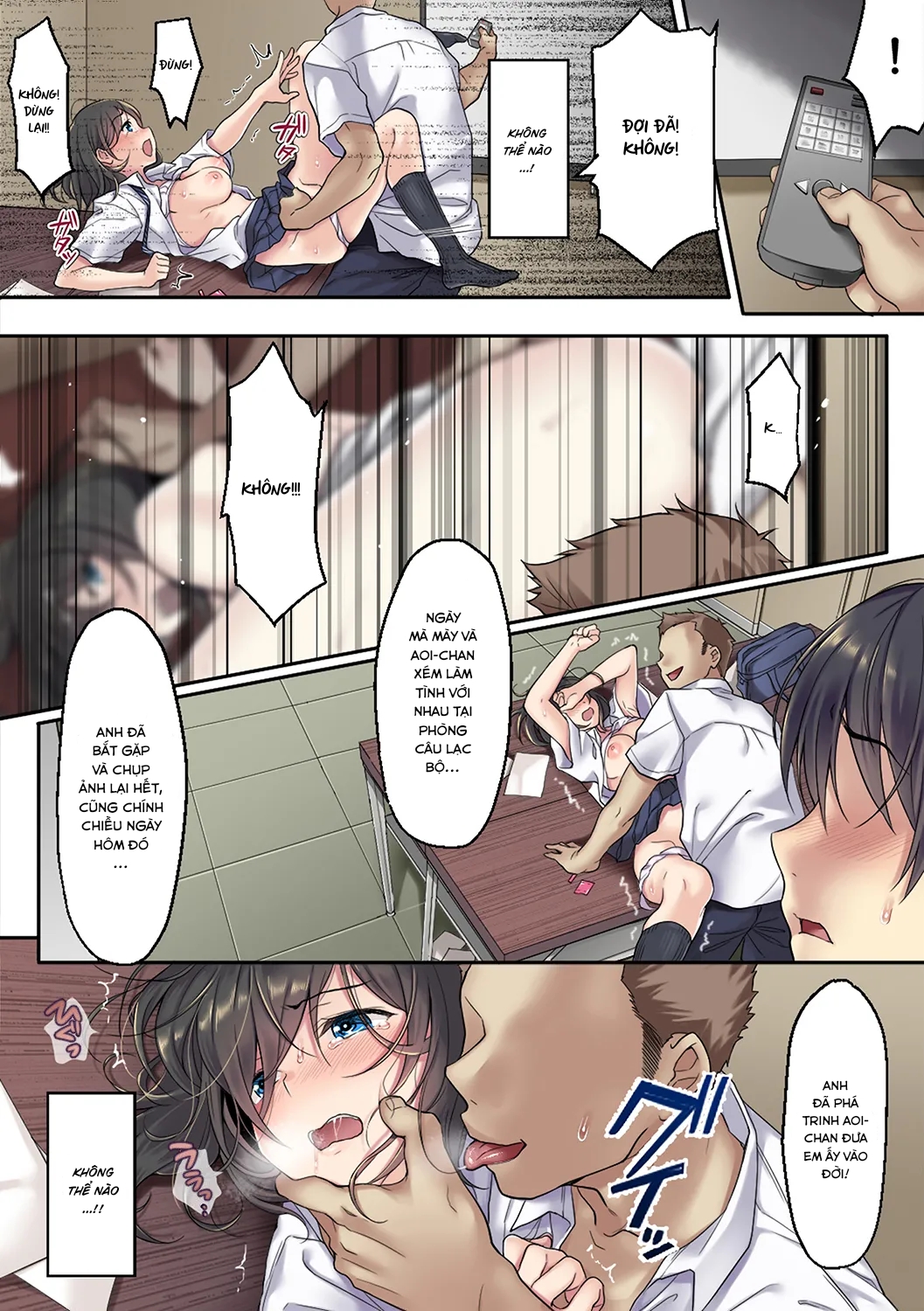 HentaiVN.net - Ảnh 16 - Bị đụ là lỗi của cô ấy - Chap 2 end