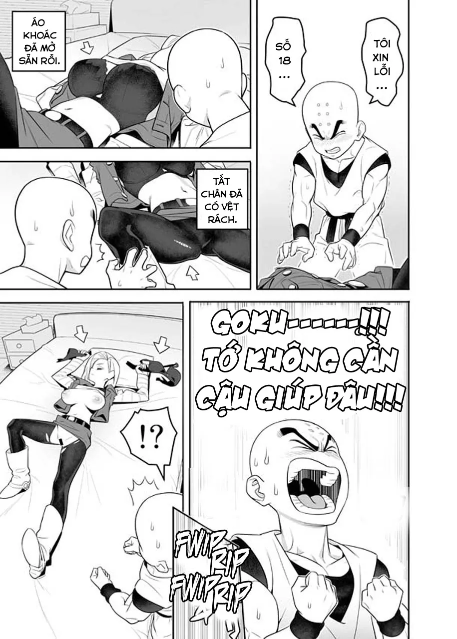HentaiVN.net - Ảnh 4 - Tuyển tập Dragon Ball - Chap 5: Tập luyện với số 18