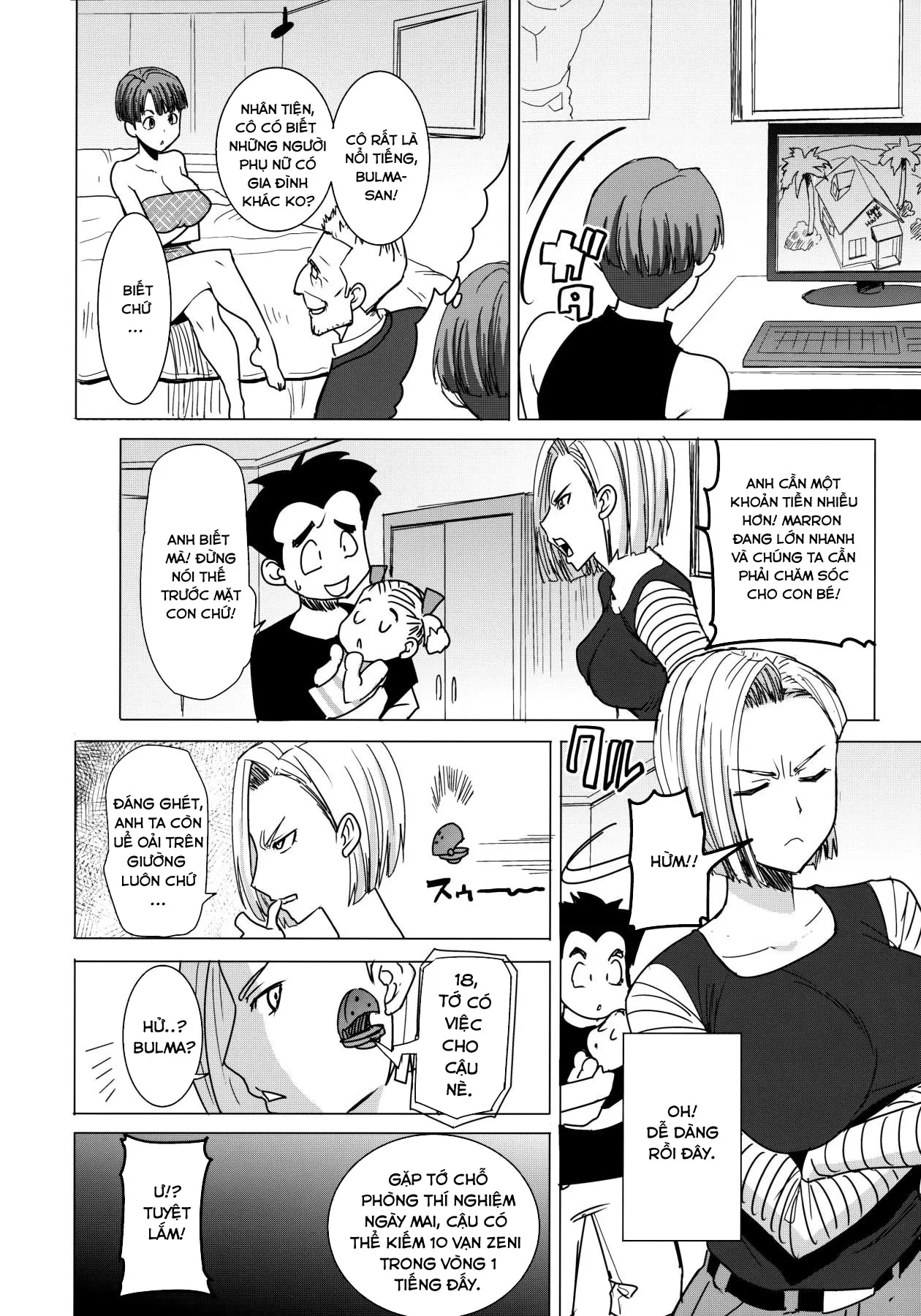 HentaiVN.net - Ảnh 9 - Tuyển tập Dragon Ball - Chap 6: DELIVERY NIKU BENKI