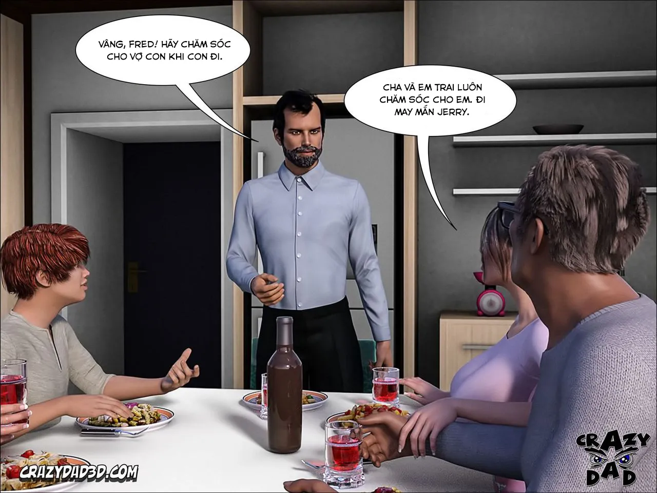 HentaiVN.net - Ảnh 11 - Dear Older Sister - Vol 4 - Chap 19: Em chăm mẹ, chị chăm cha.