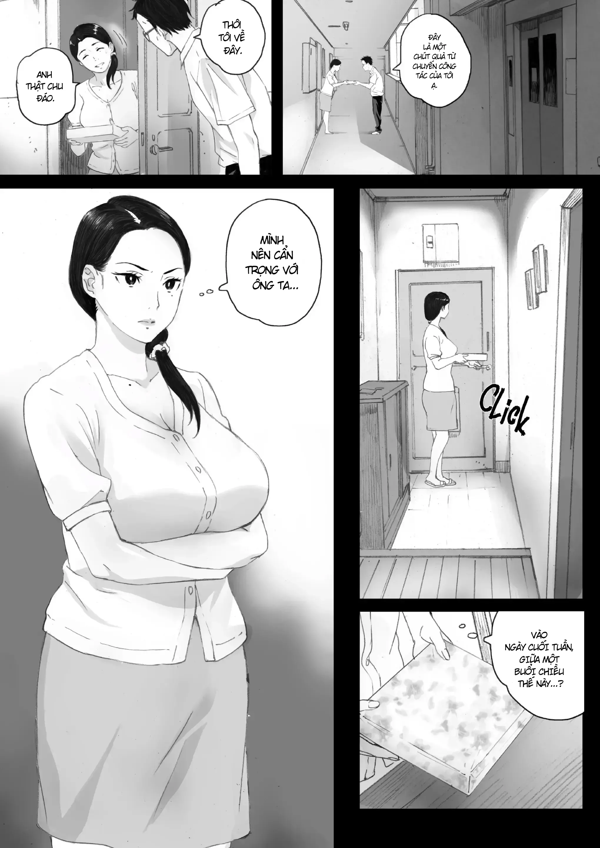 HentaiVN.net - Ảnh 10 - Trò chơi thụ tinh [Haramase Game ~706-Goushitsu Mamada Michiko O Haramasetara Kachi.~ ; 孕ませゲーム～706号室 間々田道子を孕ませたら勝ち。～ ; Haramase Game] - Chap 1