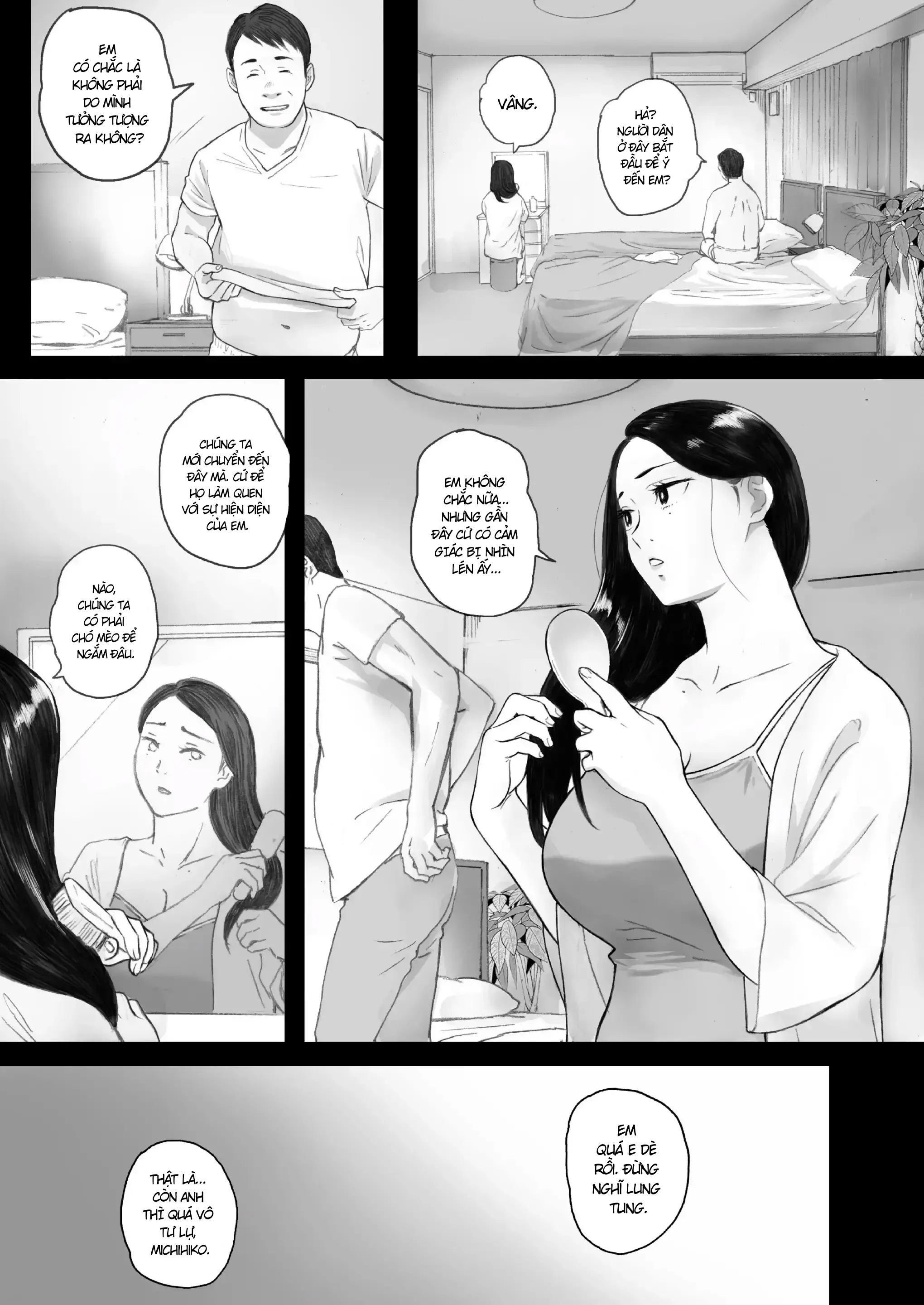 HentaiVN.net - Ảnh 6 - Trò chơi thụ tinh [Haramase Game ~706-Goushitsu Mamada Michiko O Haramasetara Kachi.~ ; 孕ませゲーム～706号室 間々田道子を孕ませたら勝ち。～ ; Haramase Game] - Chap 1