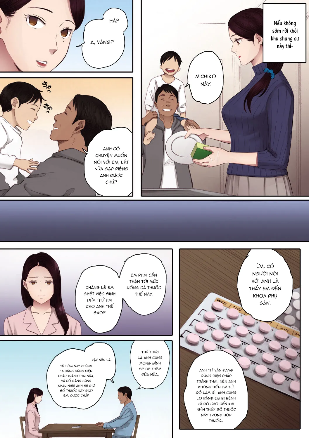 HentaiVN.net - Ảnh 10 - Trò chơi thụ tinh [Haramase Game ~706-Goushitsu Mamada Michiko O Haramasetara Kachi.~ ; 孕ませゲーム～706号室 間々田道子を孕ませたら勝ち。～ ; Haramase Game] - Bonus 1 - Có màu.