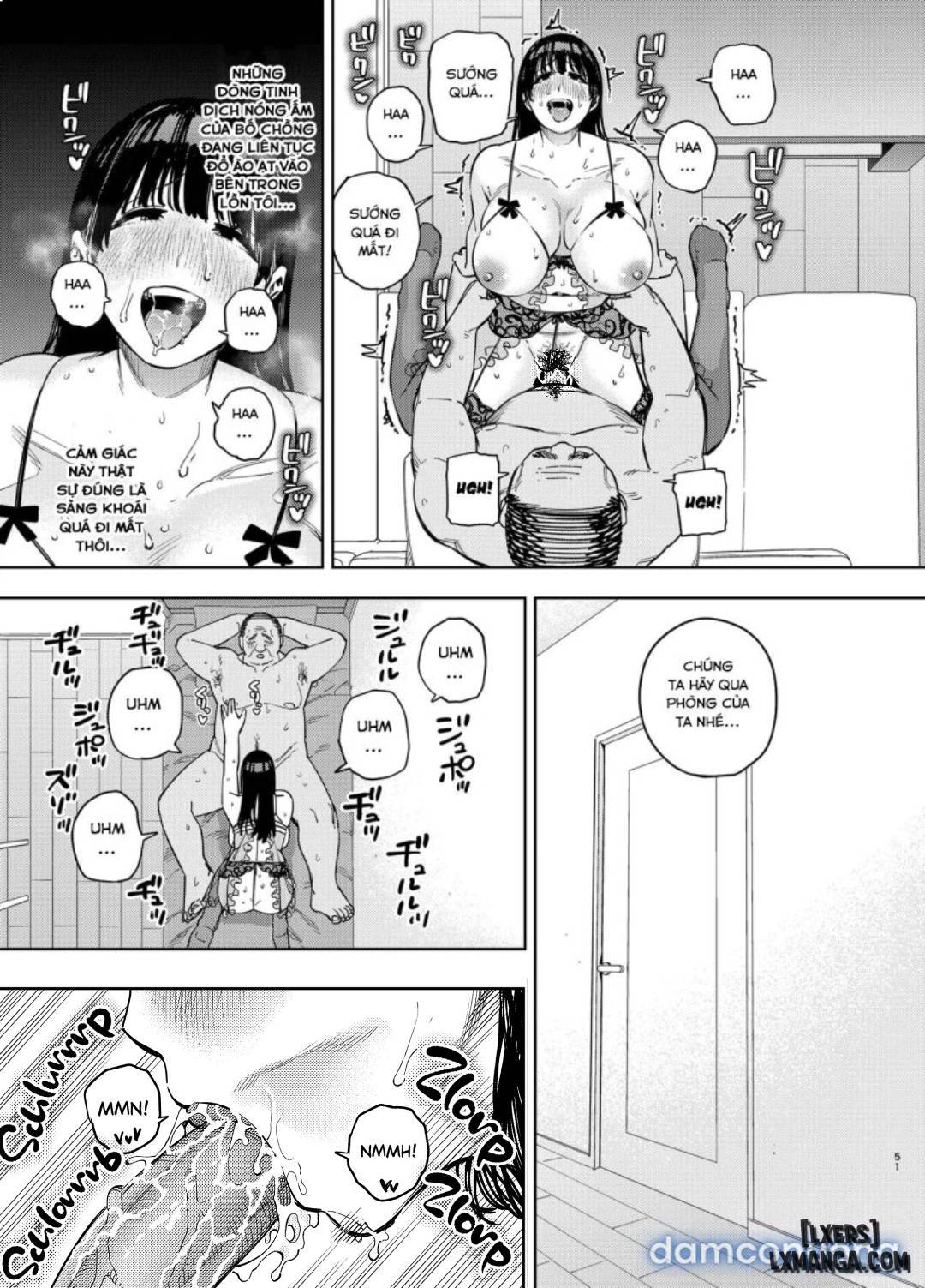 HentaiVN.net - Ảnh 50 - Gifu ni Dakareru Tsuma Yui Hen - chap 3