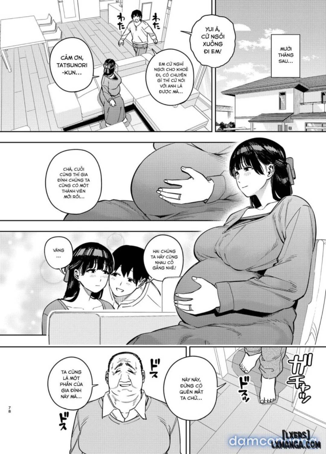 HentaiVN.net - Ảnh 77 - Gifu ni Dakareru Tsuma Yui Hen - chap 3