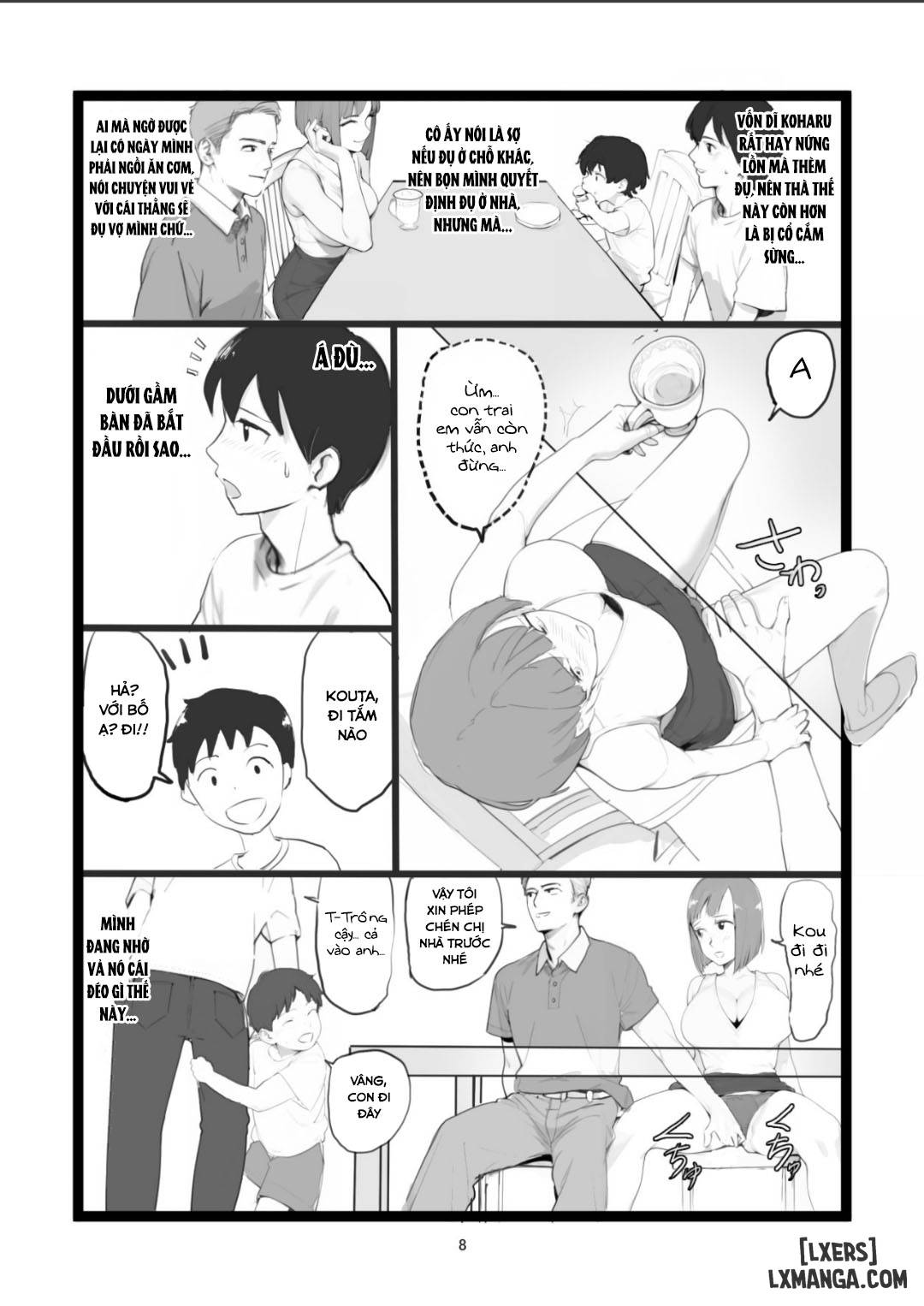 HentaiVN.net - Ảnh 10 - Mama Netorase - Chap 1.