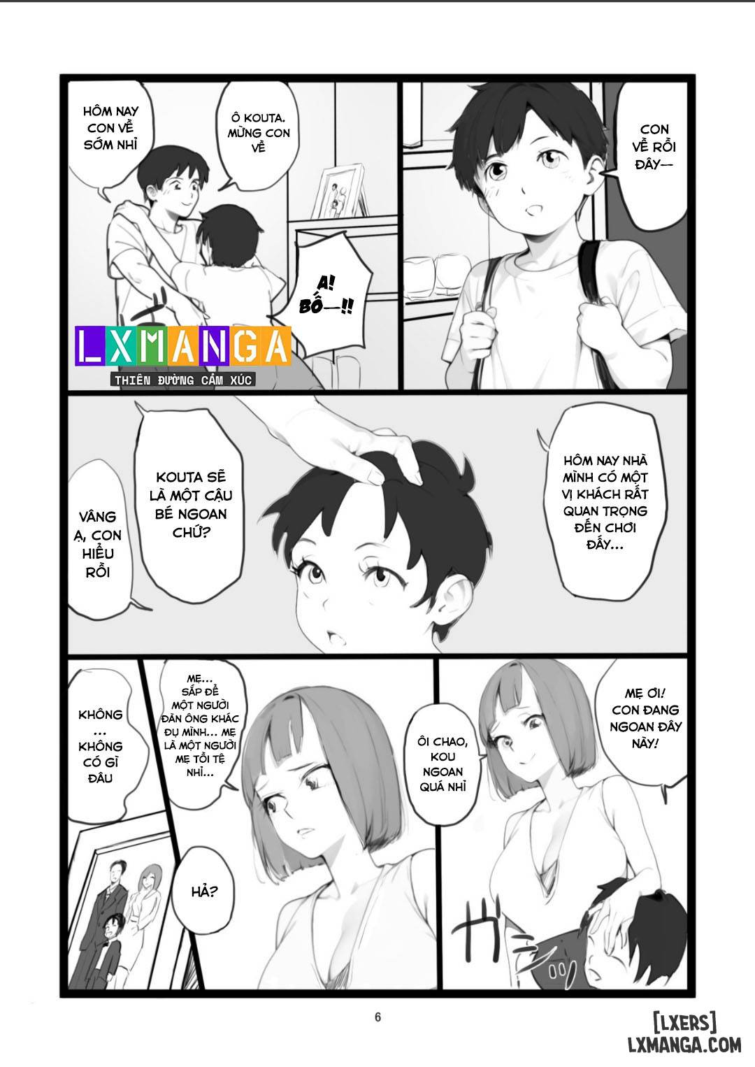 HentaiVN.net - Ảnh 8 - Mama Netorase - Chap 1.