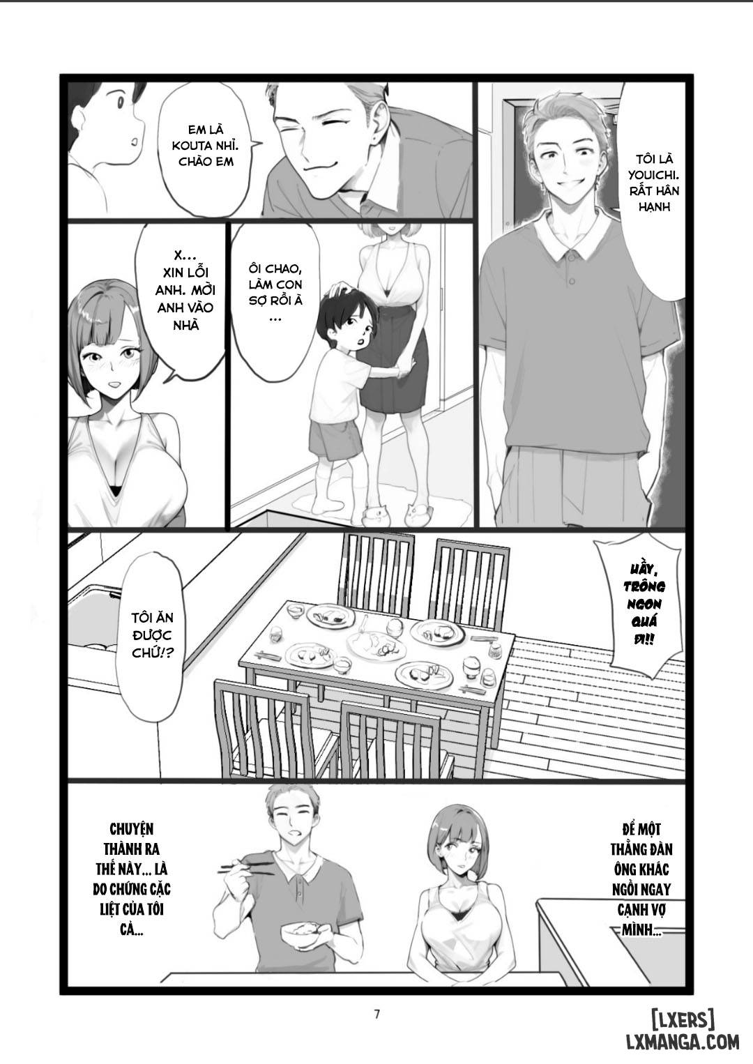 HentaiVN.net - Ảnh 9 - Mama Netorase - Chap 1.