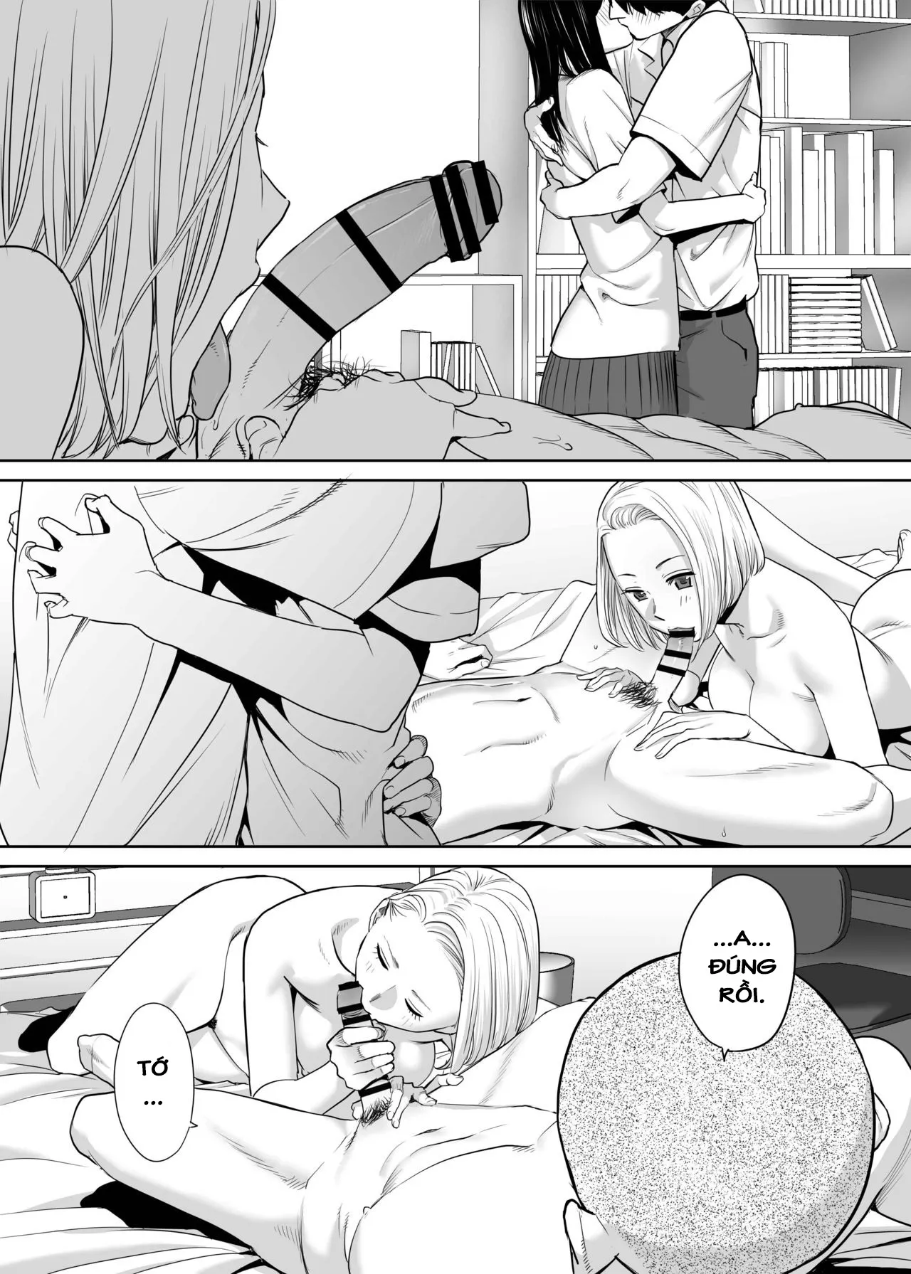 HentaiVN.net - Ảnh 29 - Karami Zakari [カラミざかり, Entanglement] - Vol 2.1: Học nhóm
