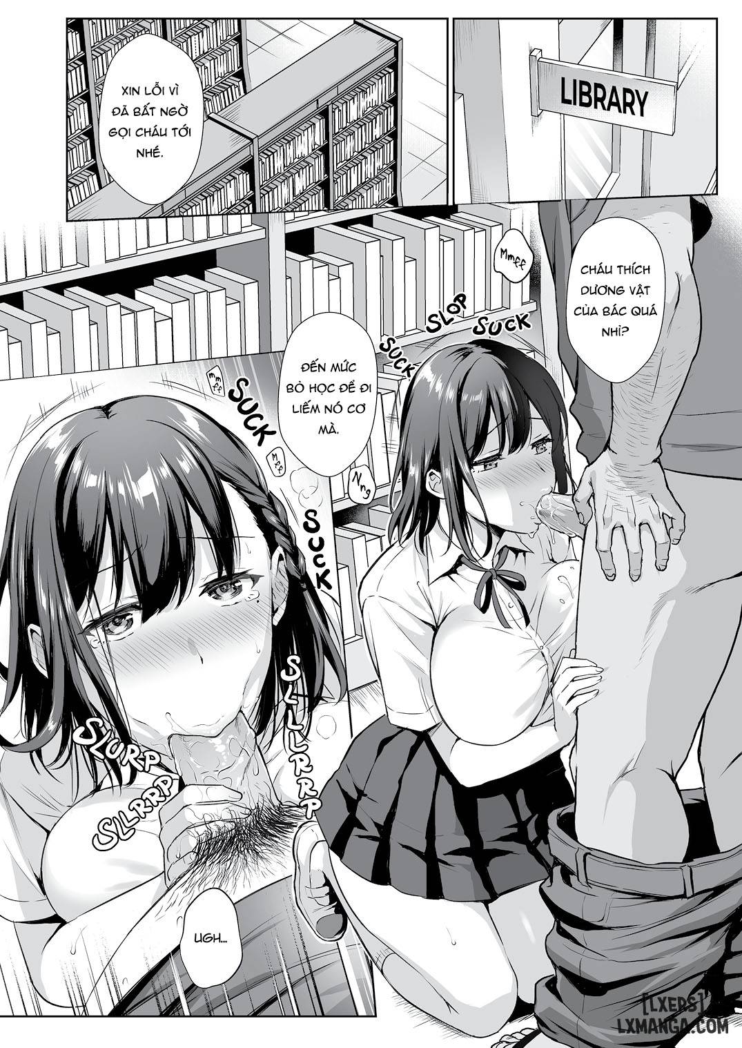 HentaiVN.net - Ảnh 4 - Girl in the Library - Vol. 2