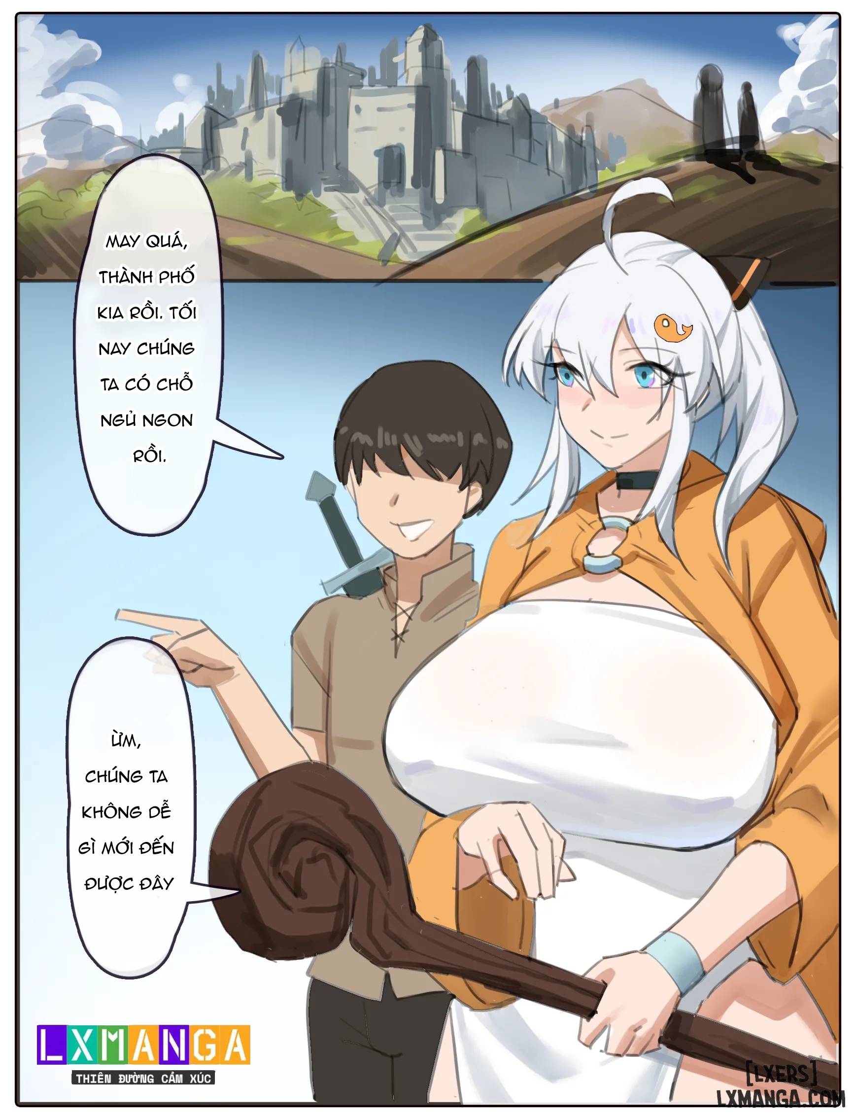 HentaiVN.net - Ảnh 4 - 伊佐奈3异世旅行 - Phần 3