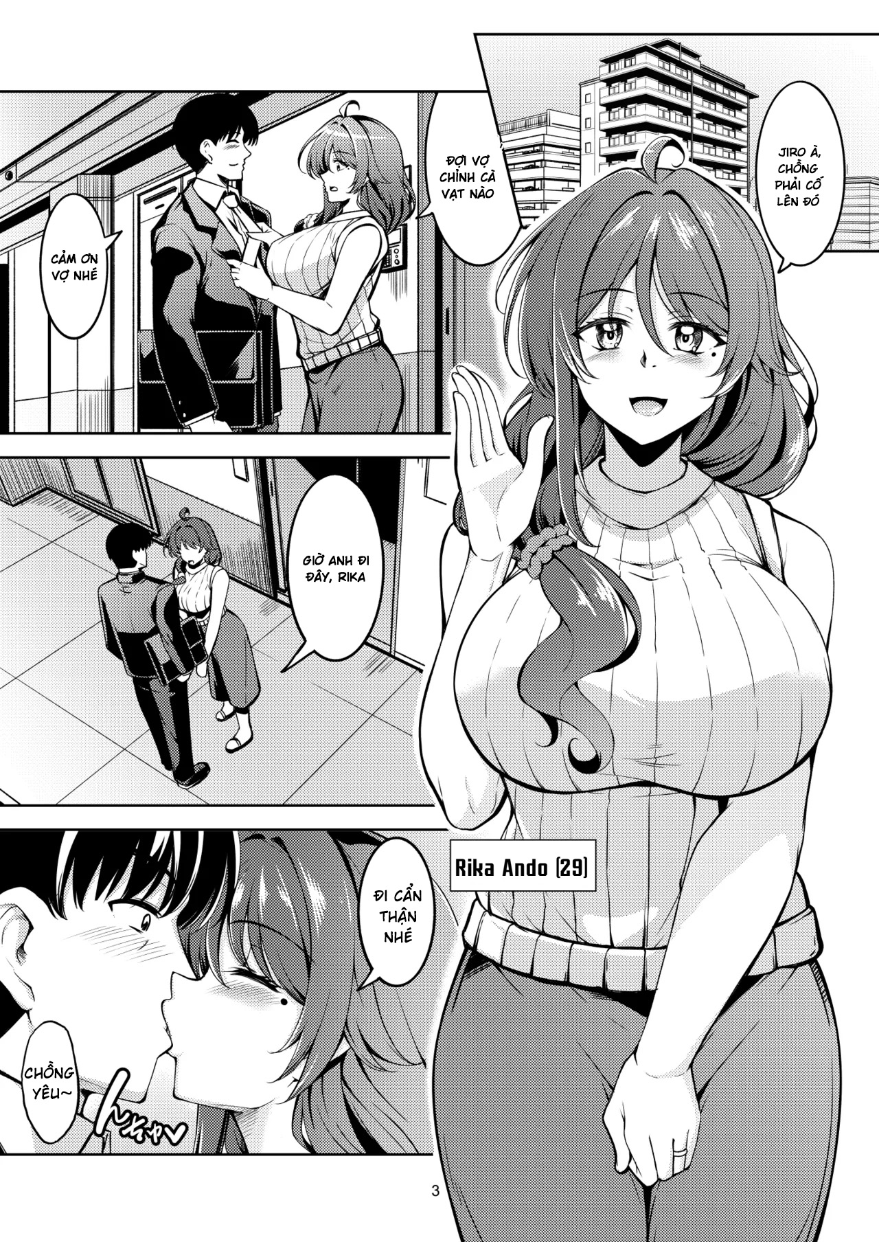 HentaiVN.net - Ảnh 4 - Hitozuma Ochi Yokkyuu Fuman no Wakazuma -Rika - Siêu phẩm