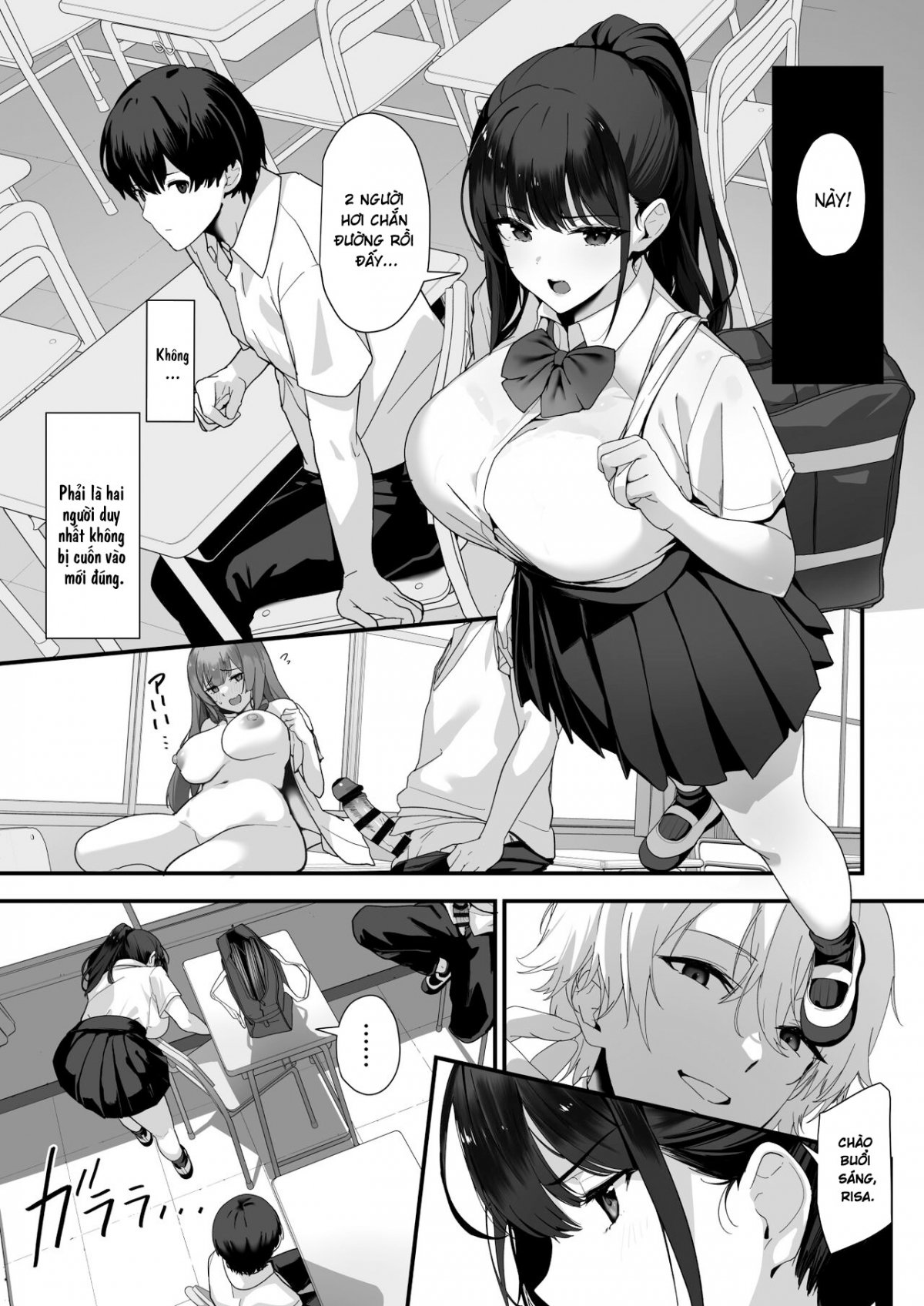HentaiVN.net - Ảnh 13 - Bạn học lạc lối cùng lớp - Oneshot