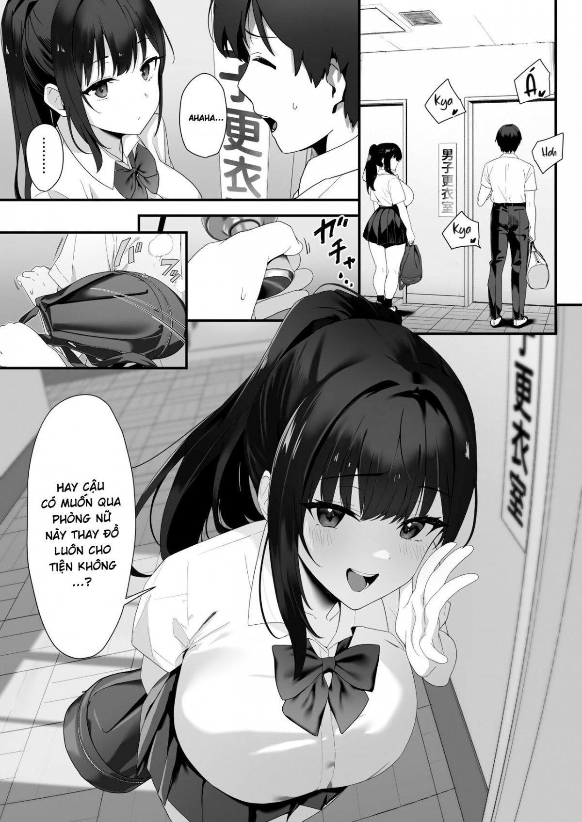 HentaiVN.net - Ảnh 21 - Bạn học lạc lối cùng lớp - Oneshot