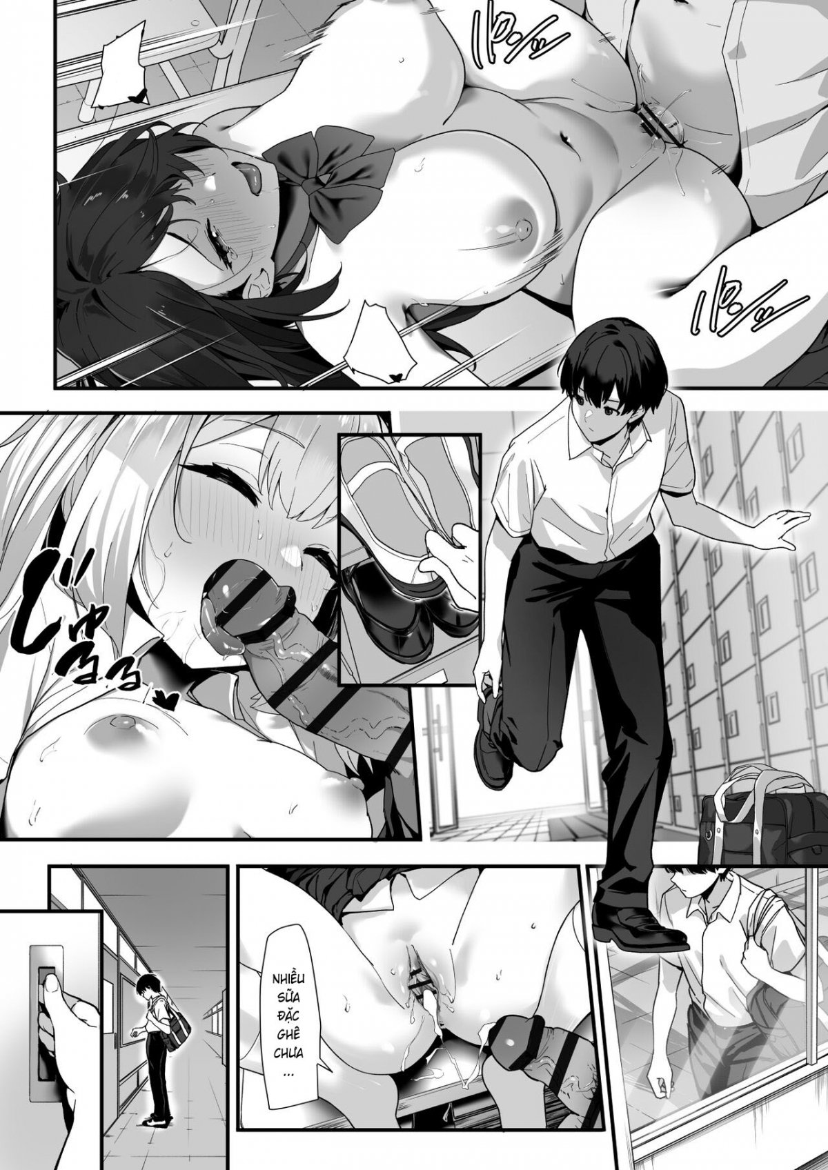 HentaiVN.net - Ảnh 3 - Bạn học lạc lối cùng lớp - Oneshot
