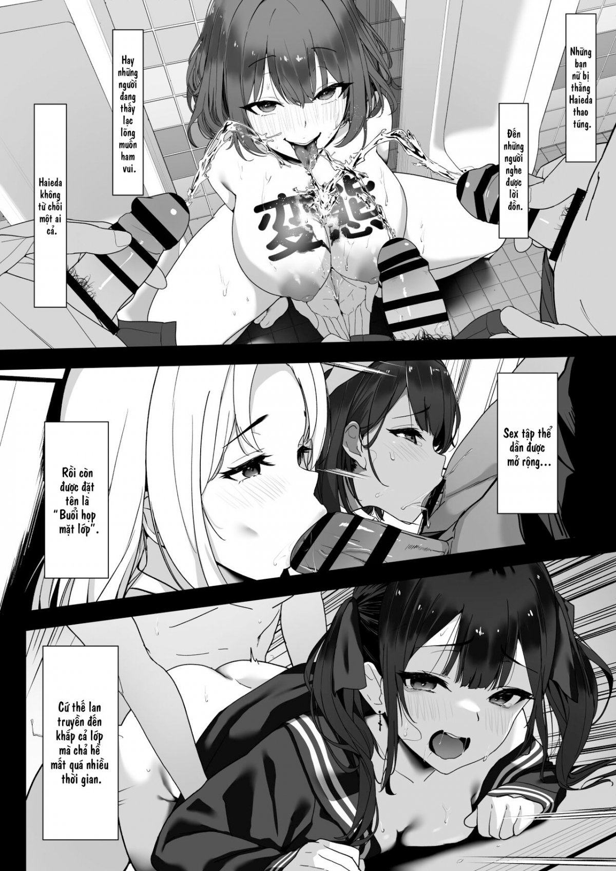 HentaiVN.net - Ảnh 9 - Bạn học lạc lối cùng lớp - Oneshot