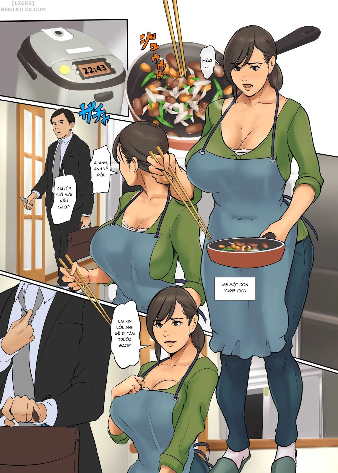 HentaiVN.net - Ảnh 4 - Ikenie no Haha 2-wa - Oneshot