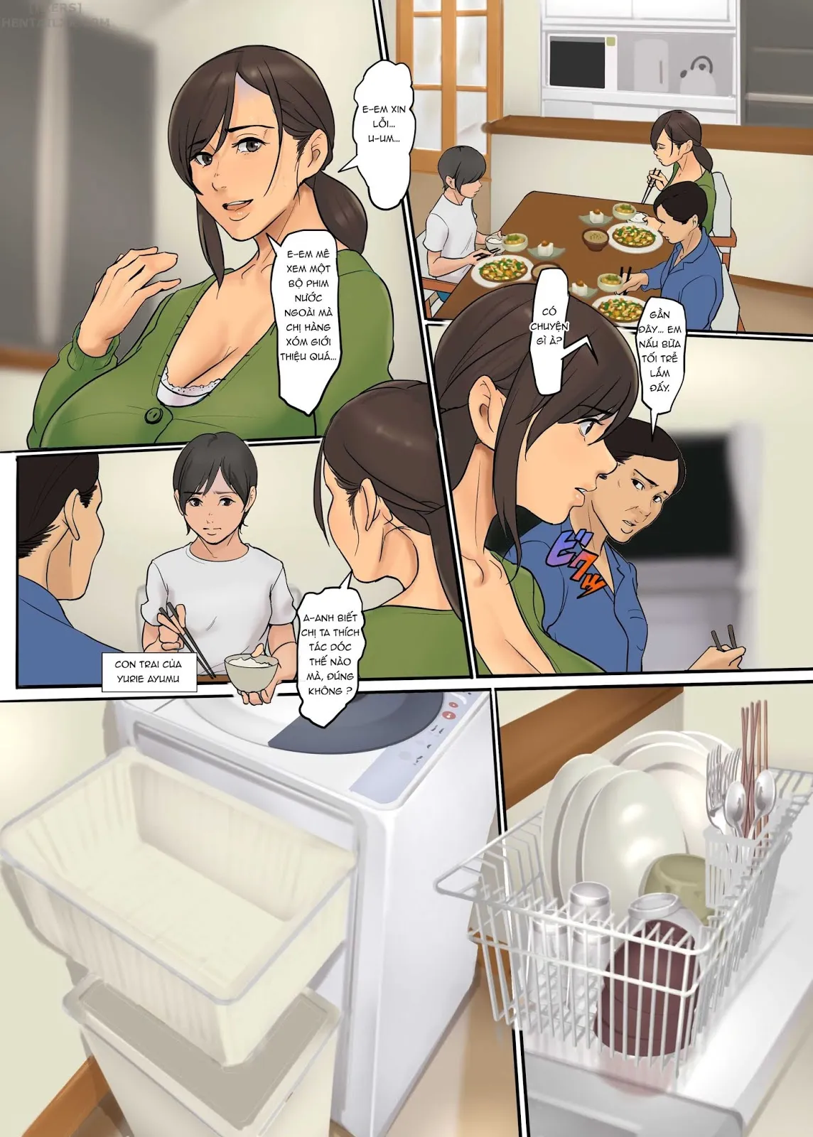 HentaiVN.net - Ảnh 5 - Ikenie no Haha 2-wa - Oneshot