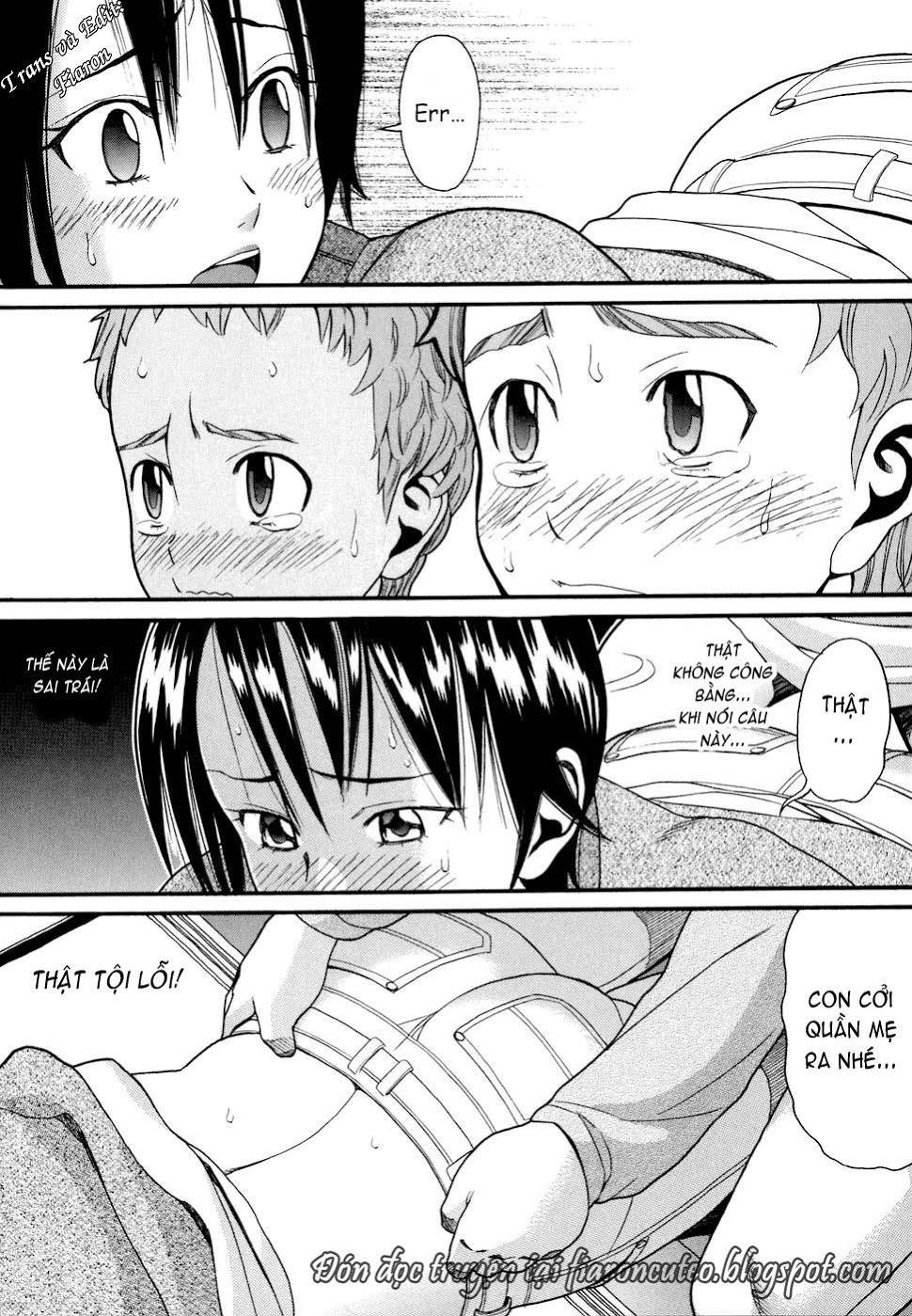 HentaiVN.net - Ảnh 16 - Demodori Mama [Mommy Who Left And Came Back] - Chap 1