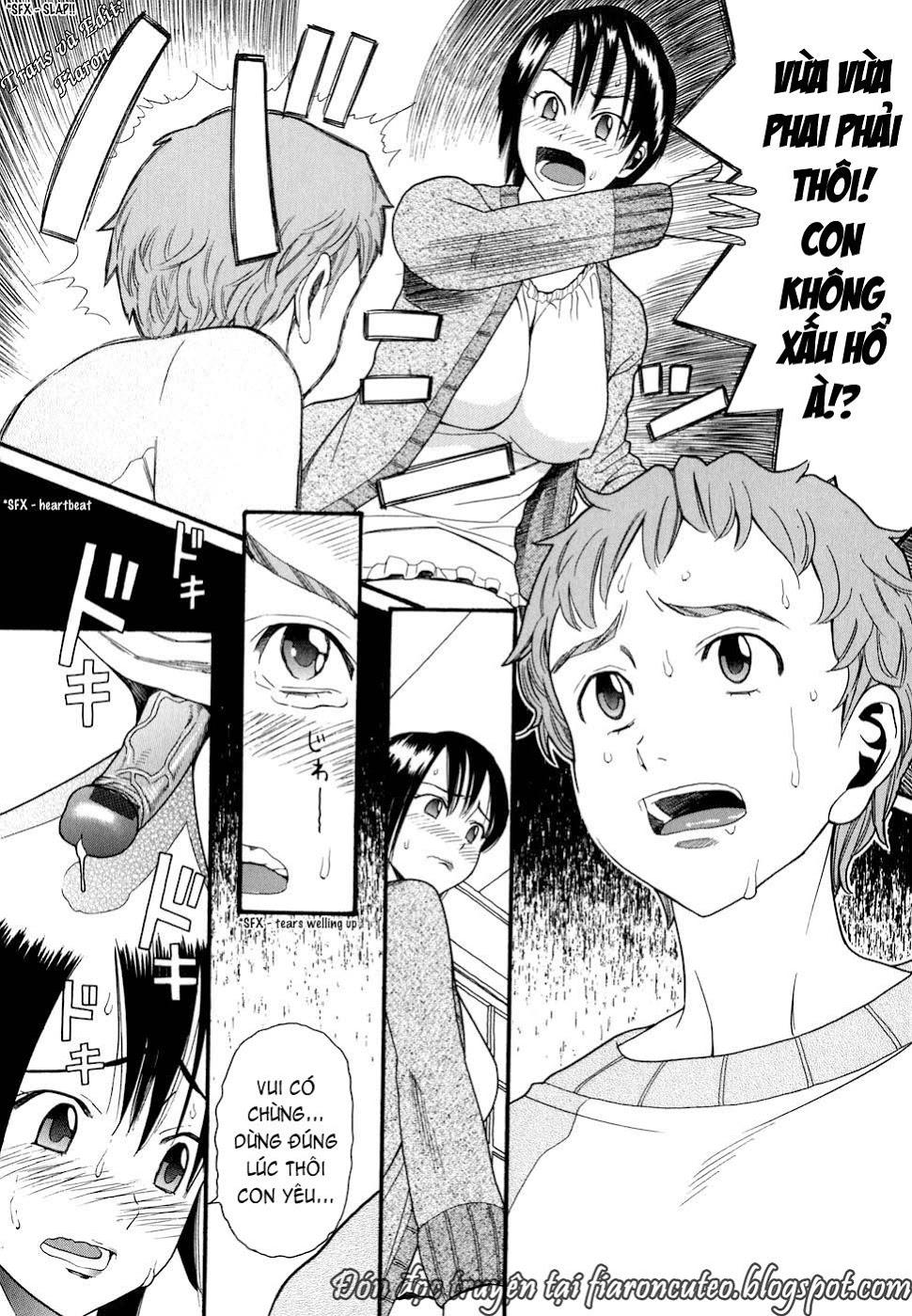 HentaiVN.net - Ảnh 10 - Demodori Mama [Mommy Who Left And Came Back] - Chap 1